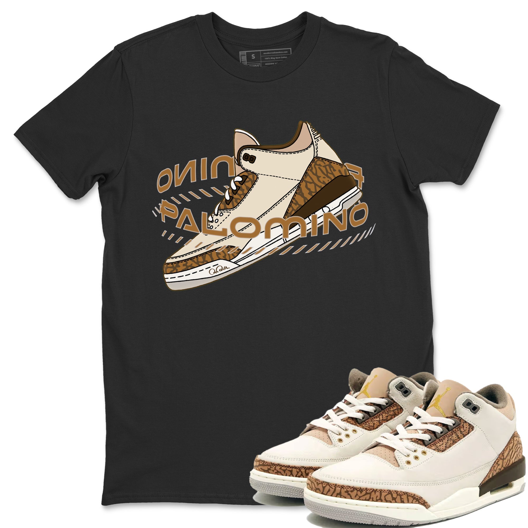 Warping Space Unisex Tops - Air Jordan 3 Palomino