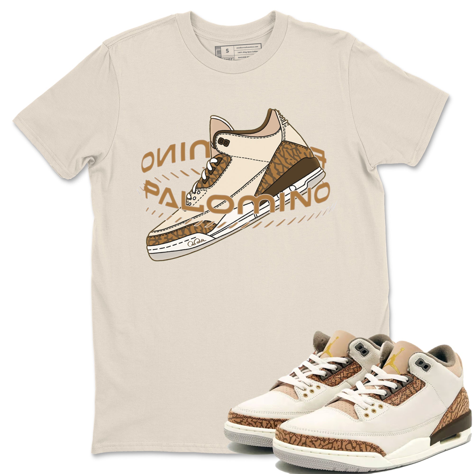Warping Space Unisex Tops - Air Jordan 3 Palomino