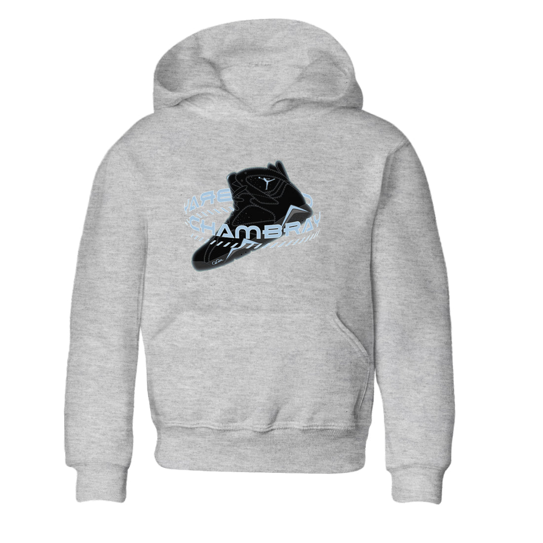 Warping Space Kids Tops - Air Jordan 7 Chambray