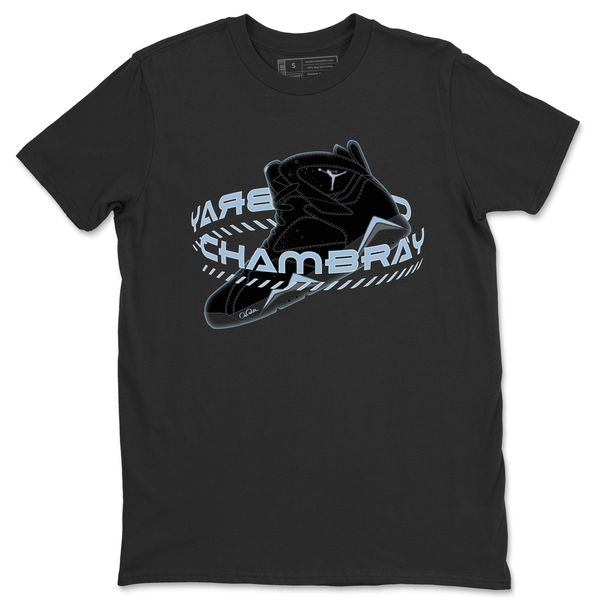 Warping Space Unisex Tops - Air Jordan 7 Chambray