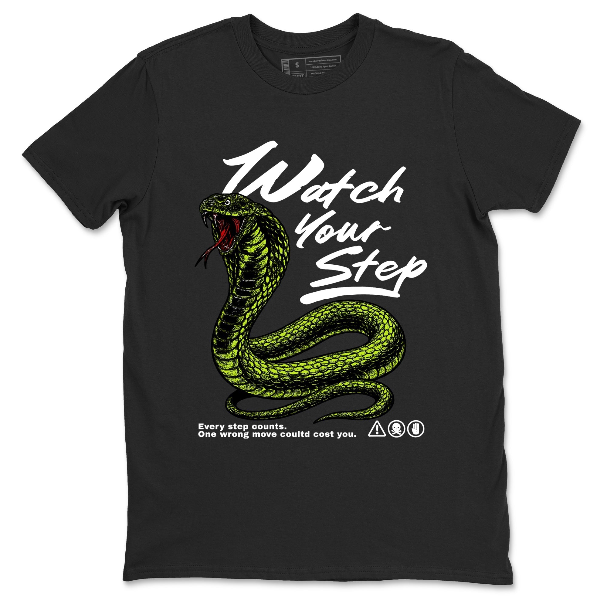 Watch Your Step snkmatch Tees - Air Foamposite One Black Volt