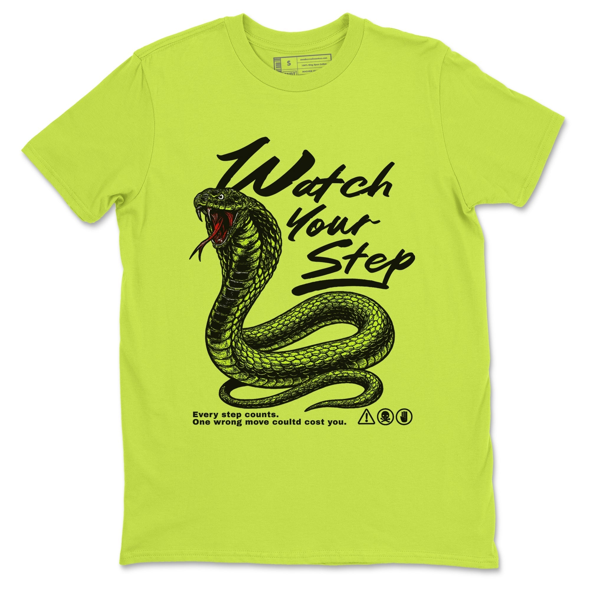 Watch Your Step snkmatch Tees - Air Foamposite One Black Volt