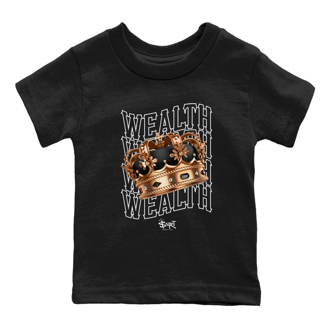 Wealth snkmatch Tees Kids - Air Foamposite One Metallic Copper