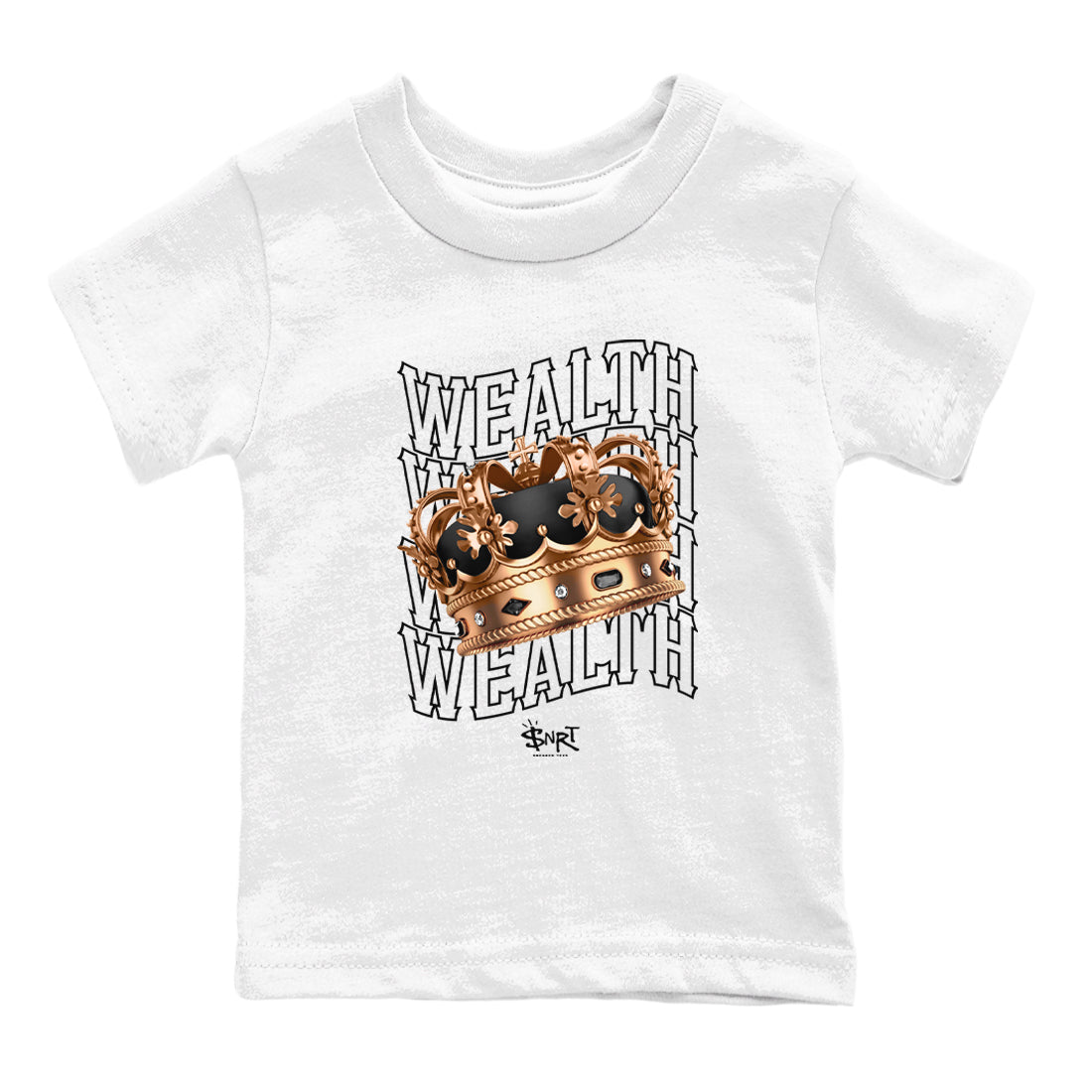 Wealth snkmatch Tees Kids - Air Foamposite One Metallic Copper