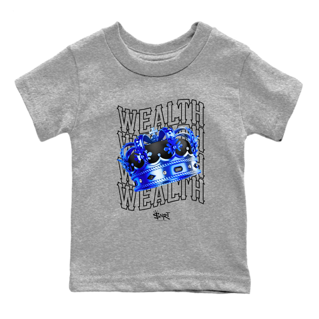 Wealth snkmatch Tees Kids - Air Foamposite One Royal