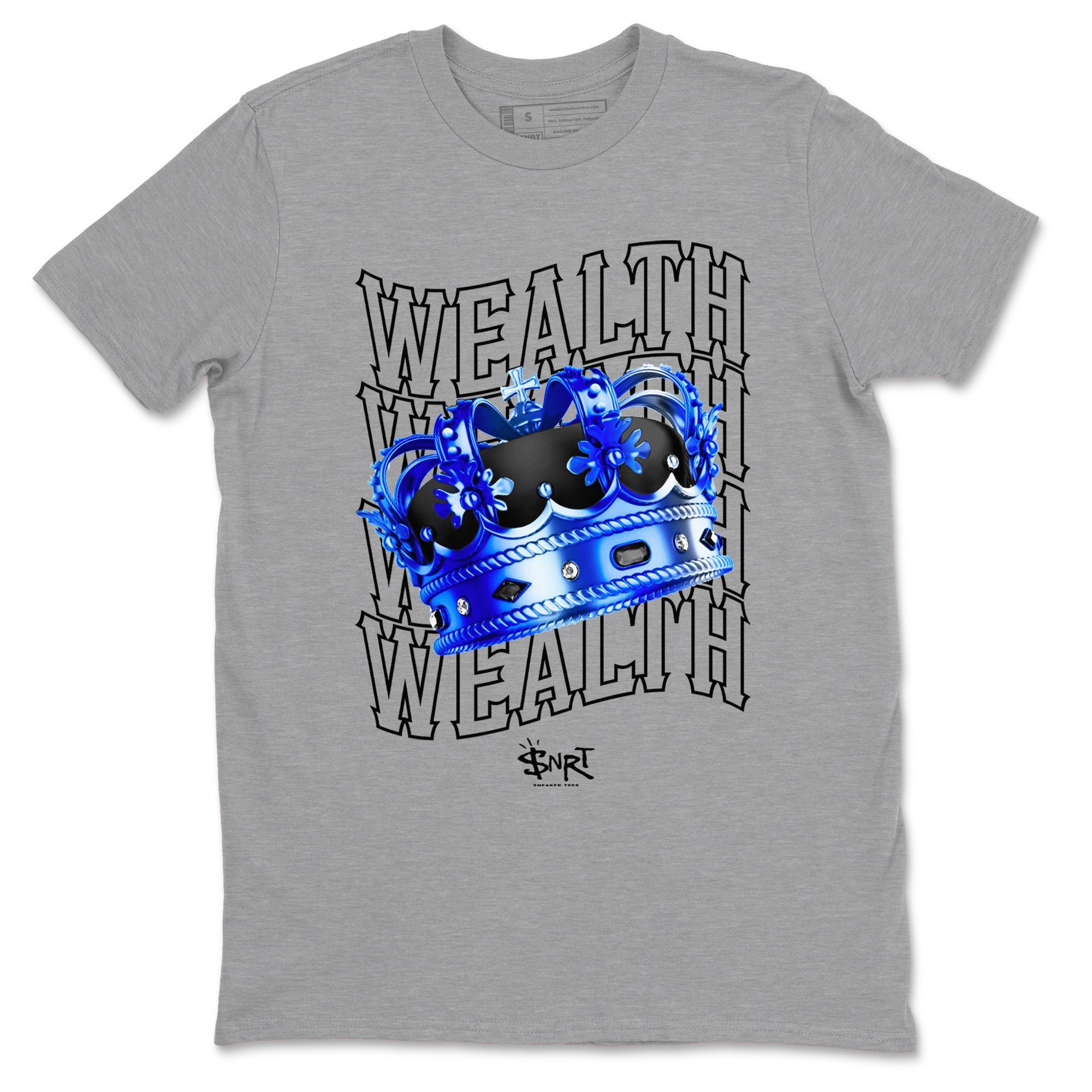 Wealth snkmatch Tees - Air Foamposite One Royal