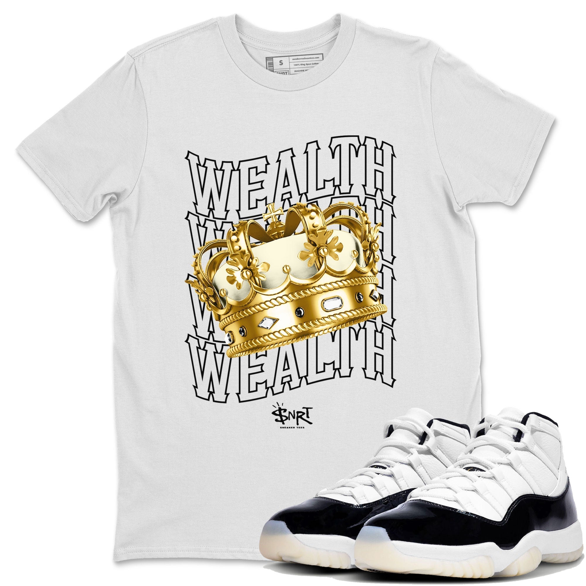 Wealth snkmatch Tee - Air Jordan 11 Gratitude