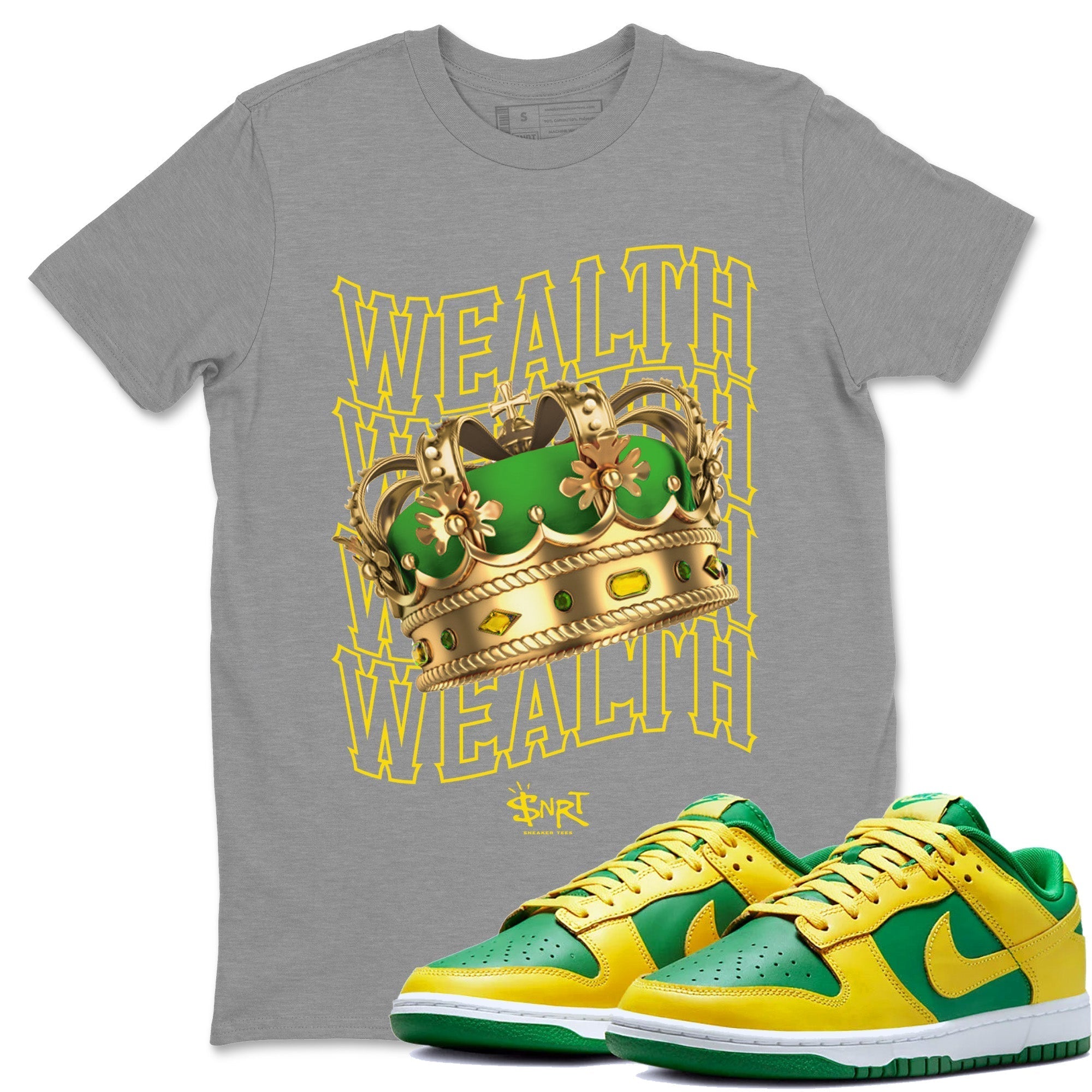 Wealth Unisex Tops - Dunk Reverse Brazil