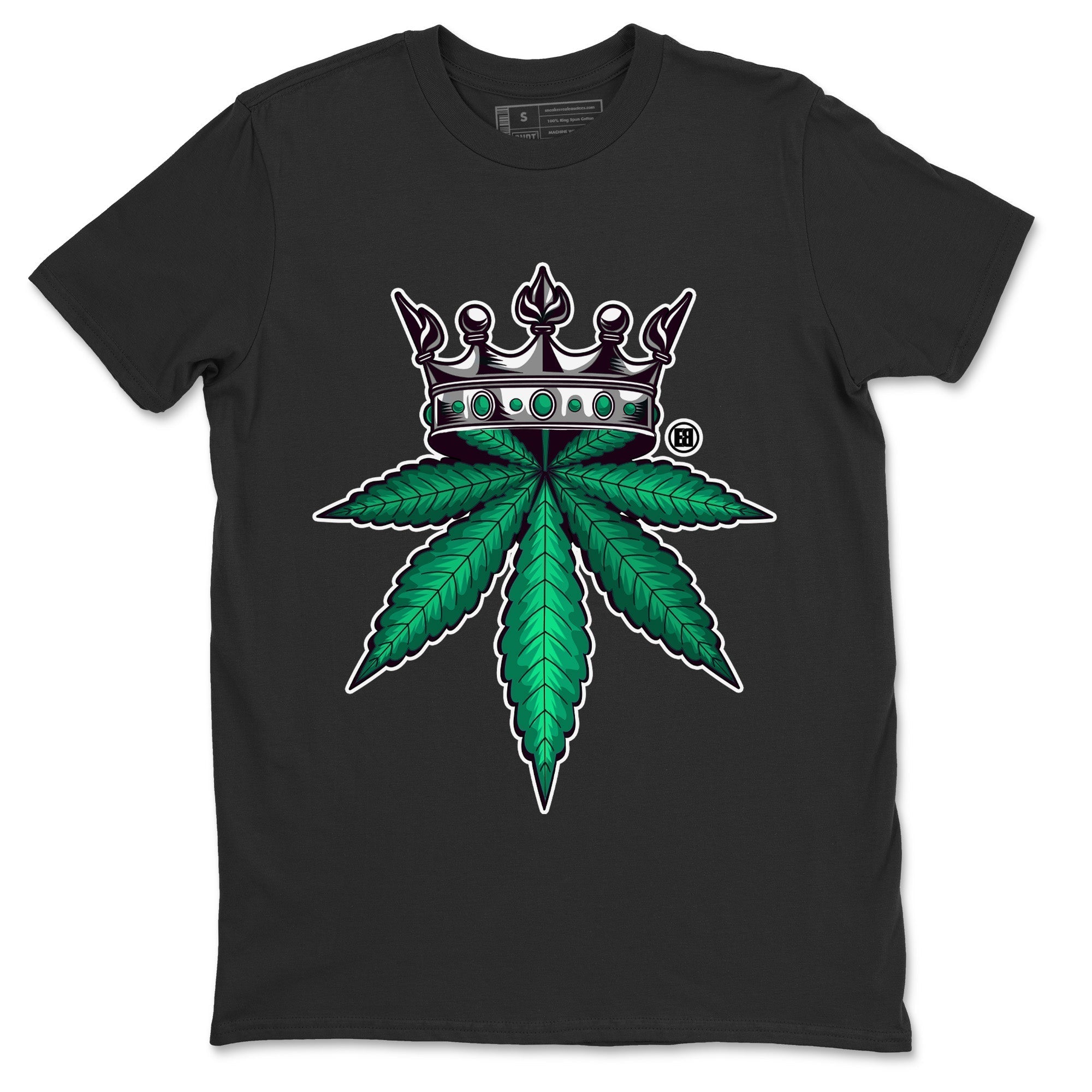 Weed Crown Unisex Tops - Air Jordan 1 Gorge Green