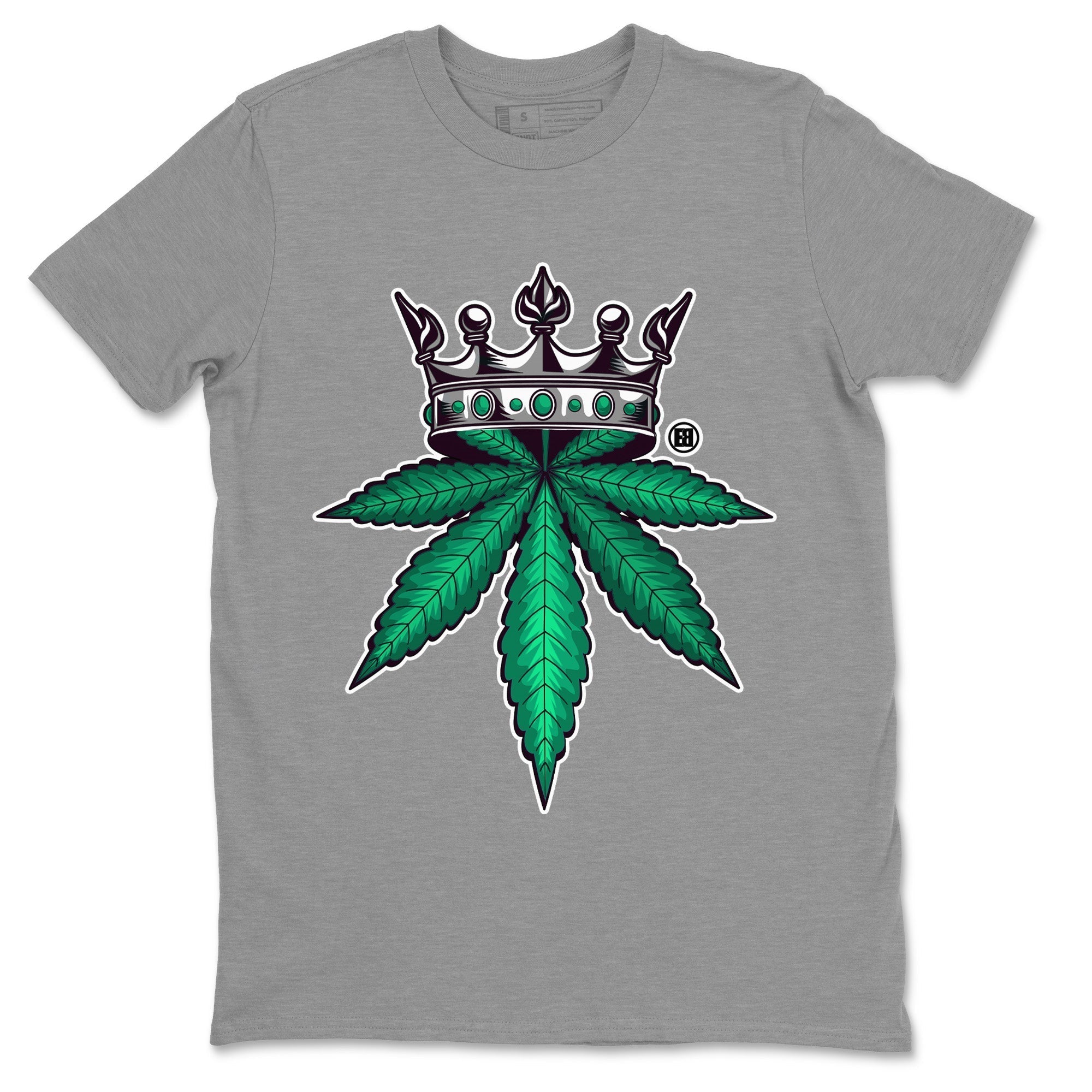 Weed Crown Unisex Tops - Air Jordan 1 Gorge Green