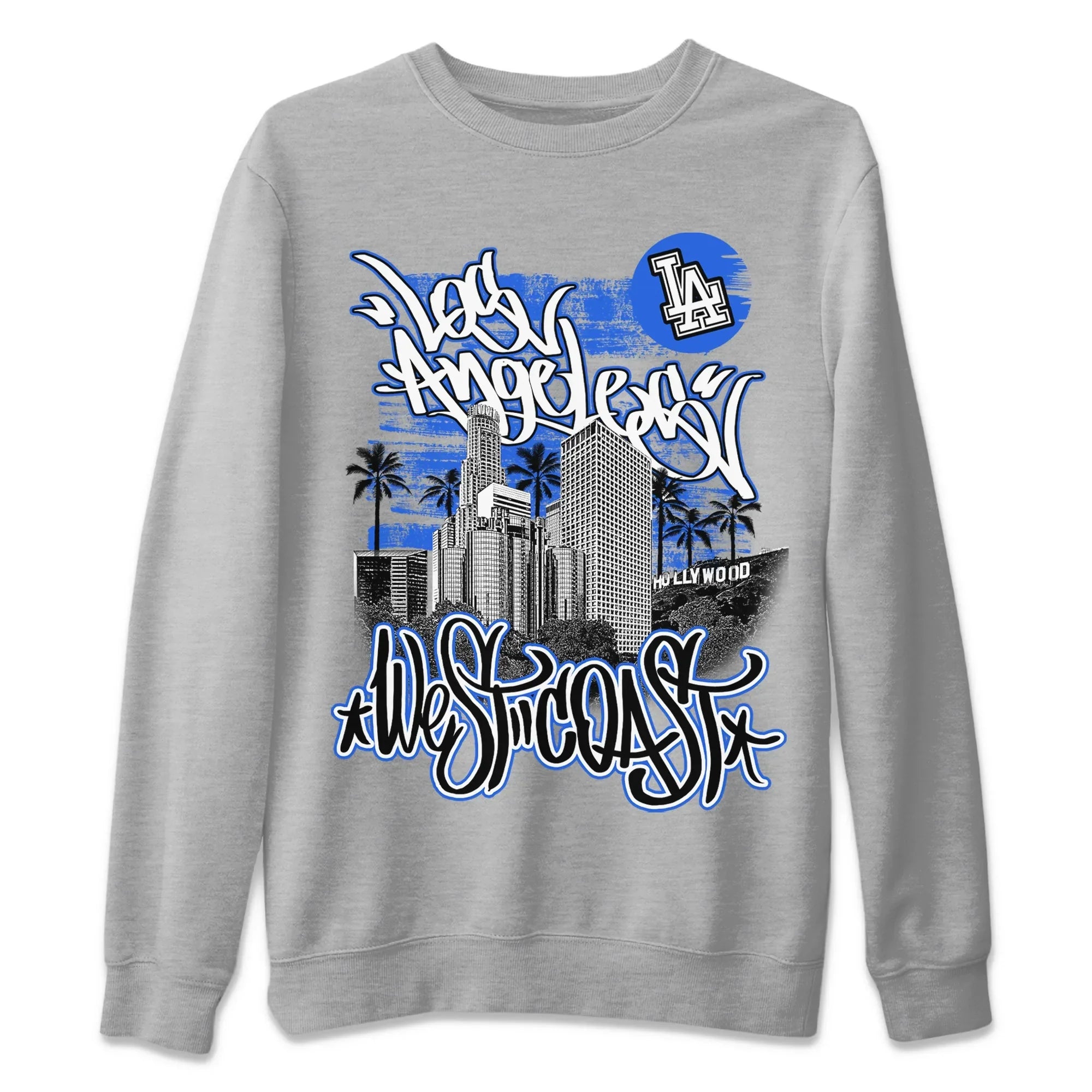 West Coast Unisex Tops - Air Jordan 1 True Blue