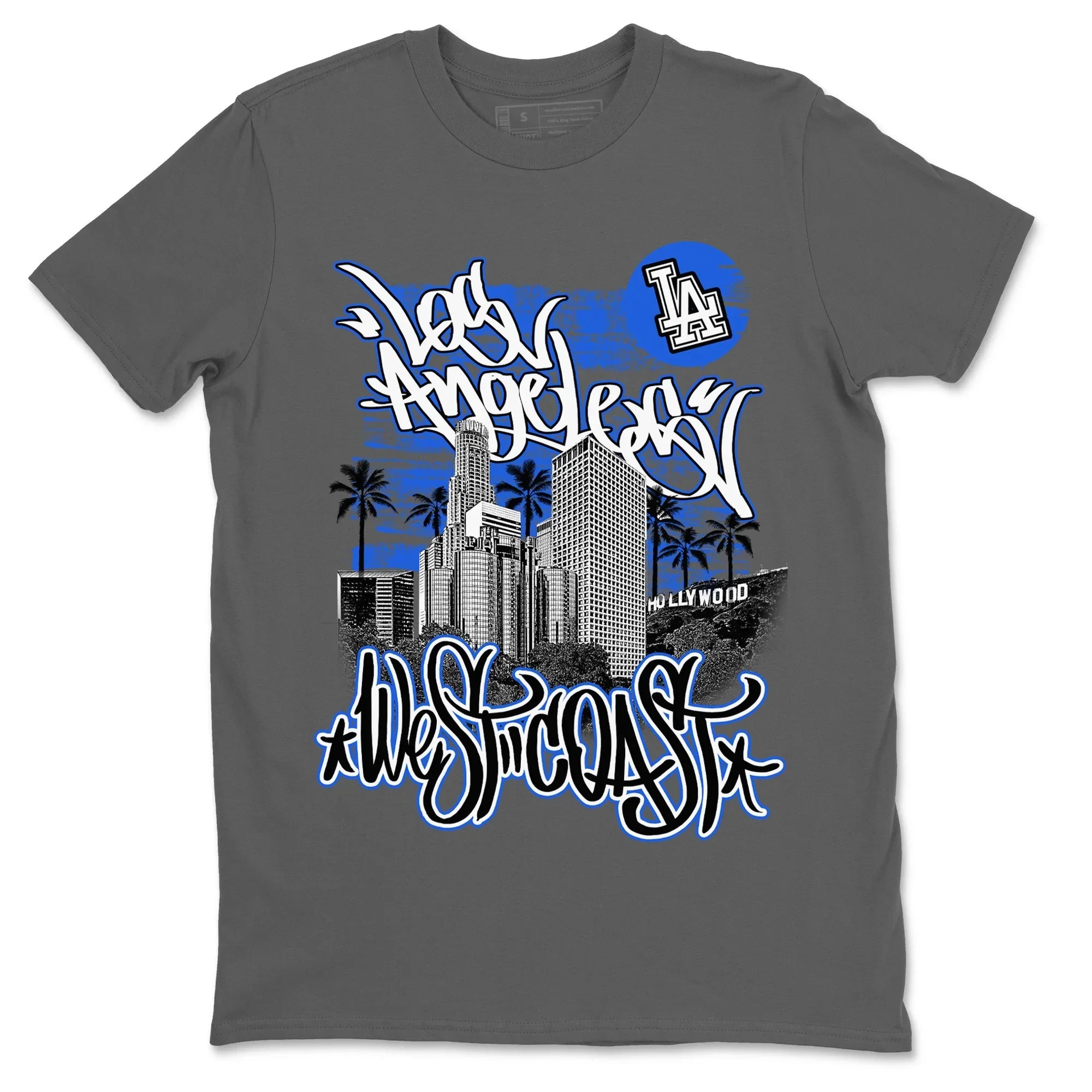 West Coast Unisex Tops - Air Jordan 1 True Blue