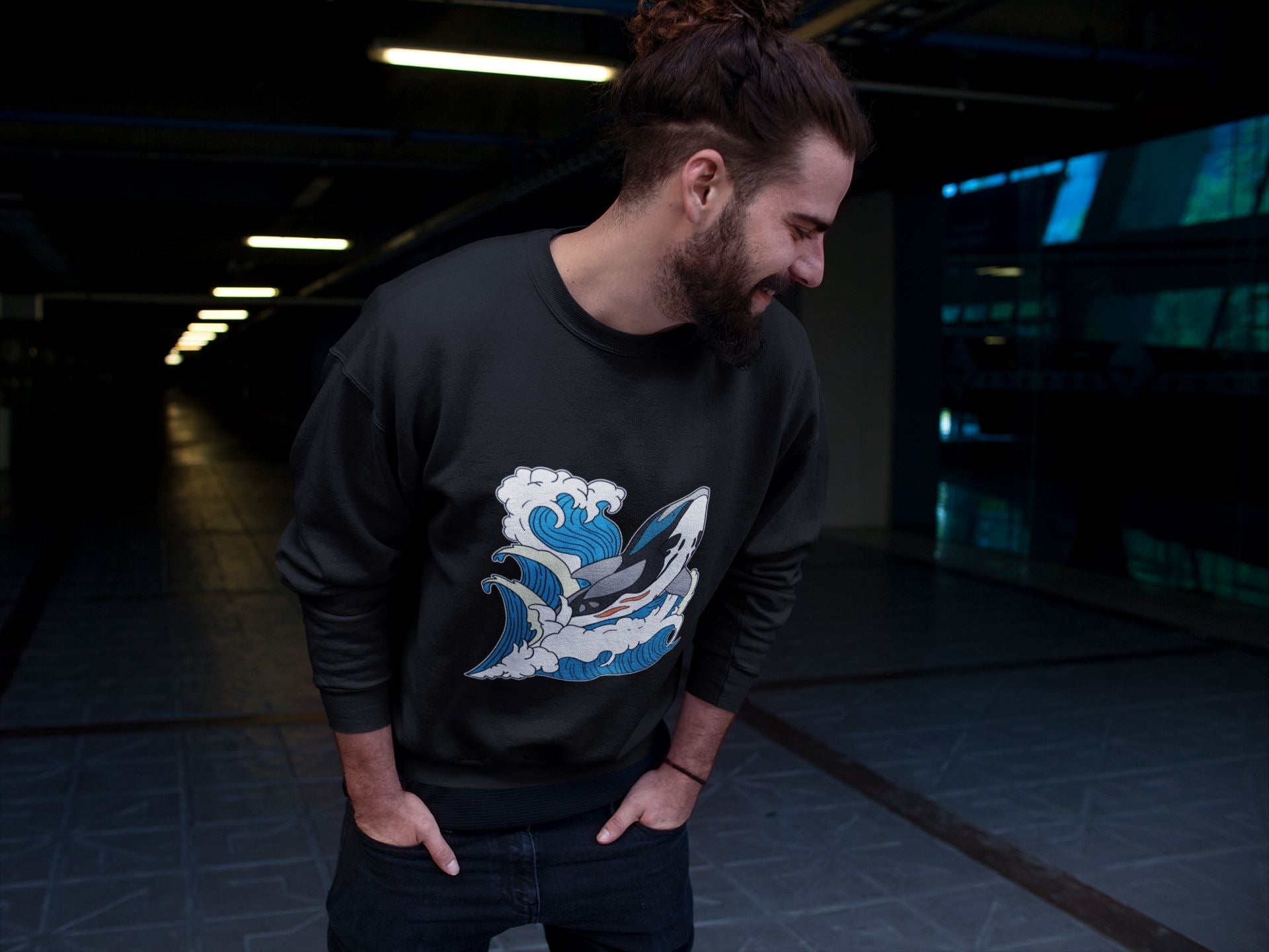 Whale Waves Unisex Tops - Yeezy 700 Wave Runner
