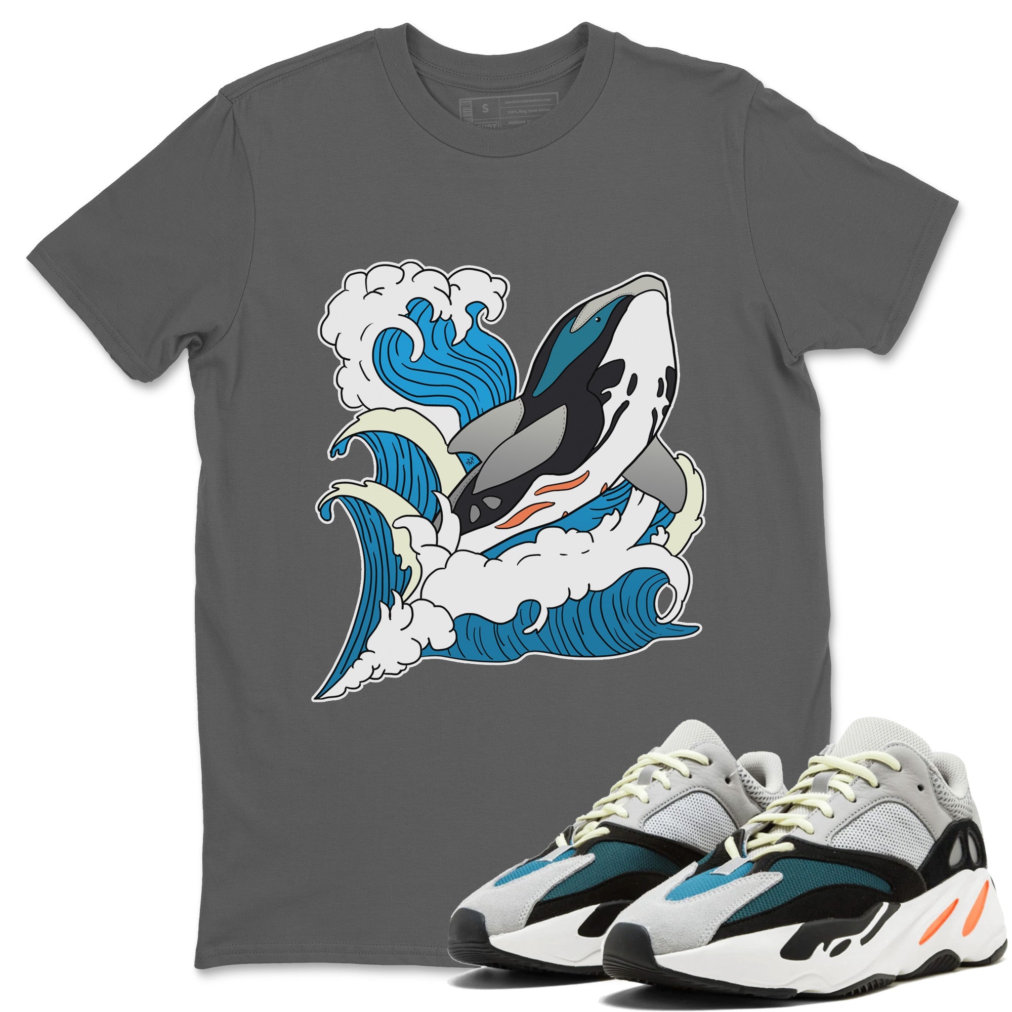 Whale Waves Unisex Tops - Yeezy 700 Wave Runner
