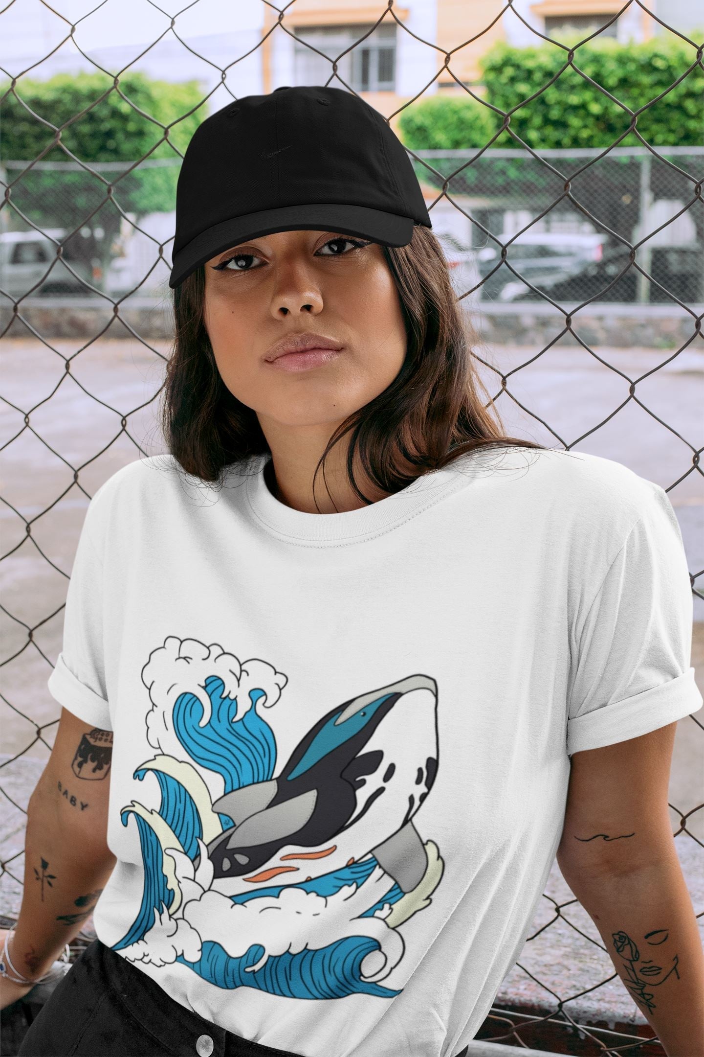 Whale Waves Unisex Tops - Yeezy 700 Wave Runner
