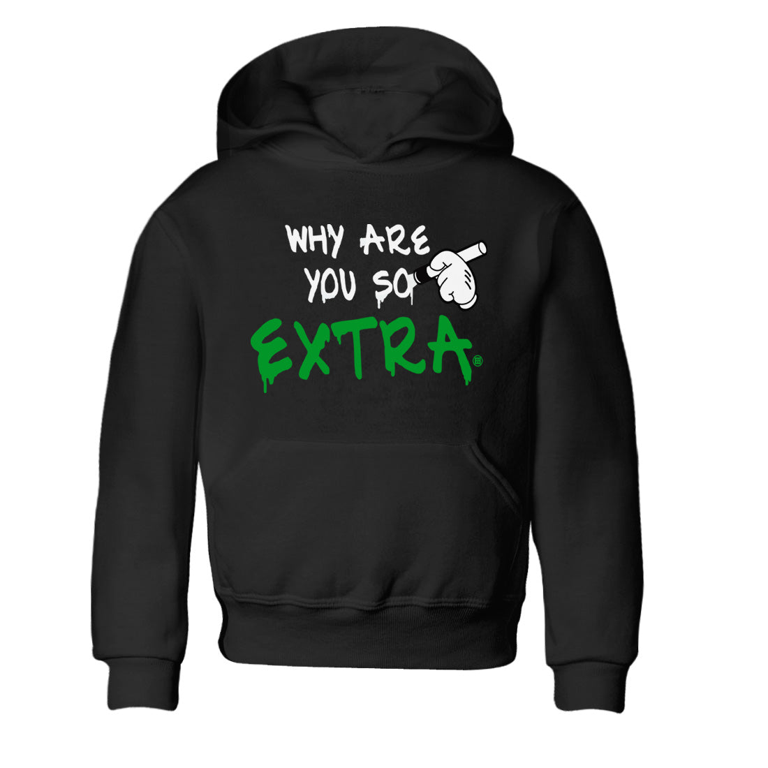 Why Are You So Extra Kids Tops - Air Jordan 1 Celtics