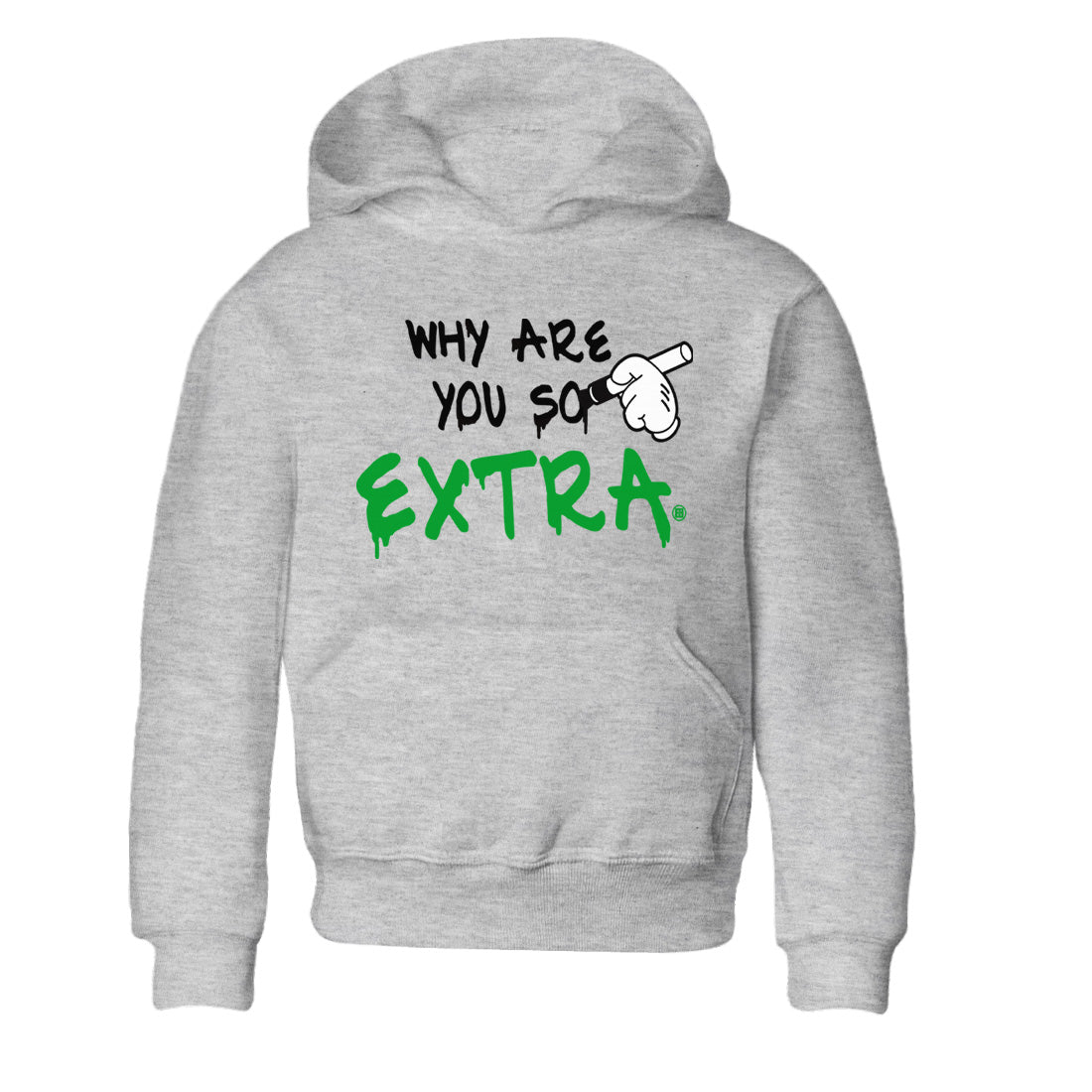 Why Are You So Extra Kids Tops - Air Jordan 1 Celtics