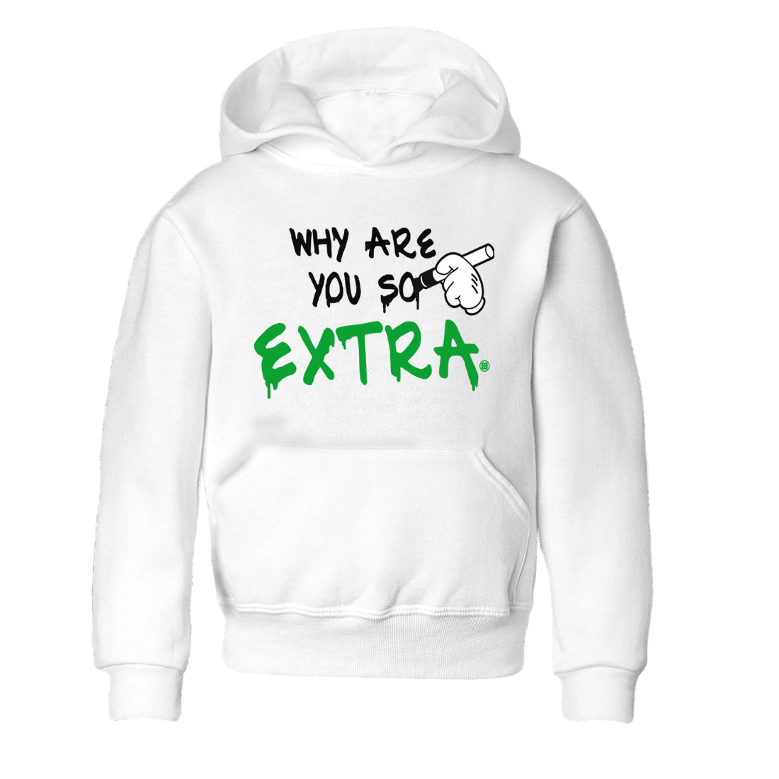 Why Are You So Extra Kids Tops - Air Jordan 1 Celtics