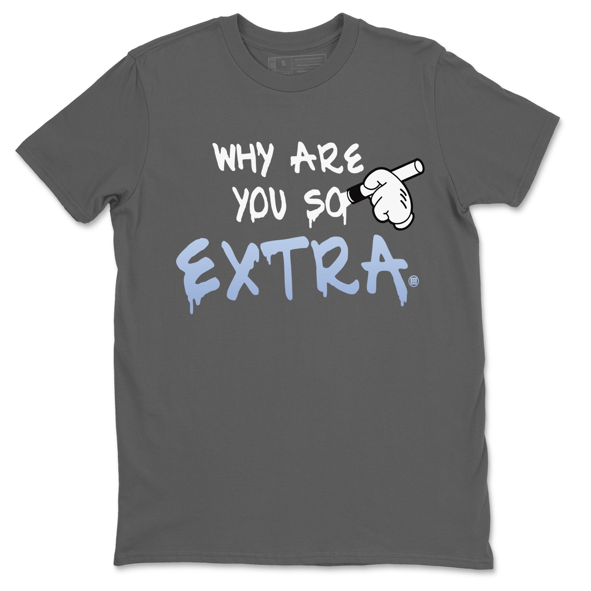 Why Are You So Extra Unisex Tops - Air Jordan 11 White Cement