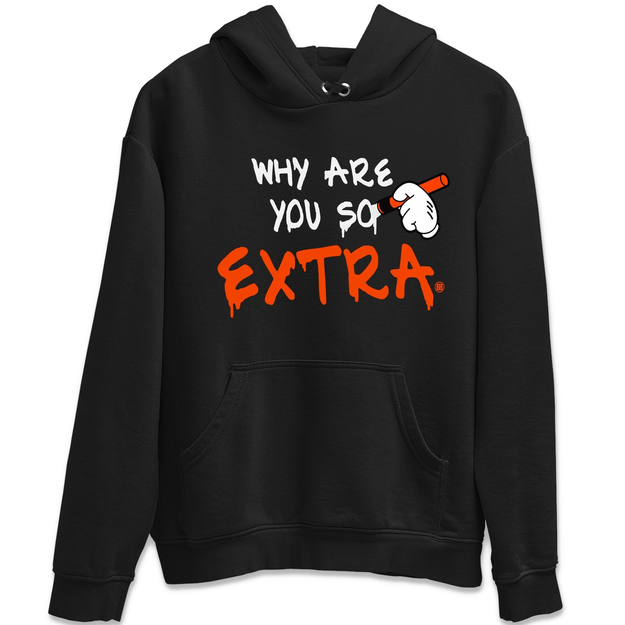 Why Are You So Extra Unisex Tops - Air Jordan 12 Brilliant Orange