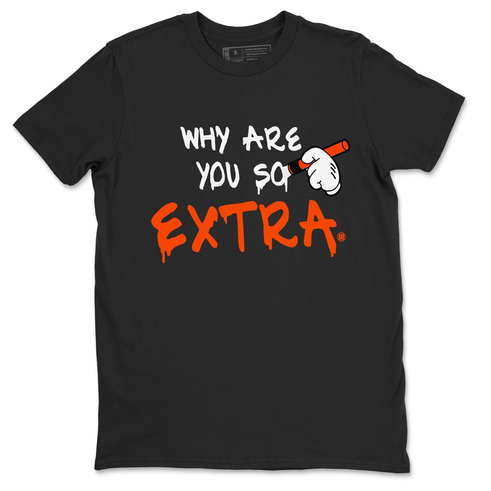 Why Are You So Extra Unisex Tops - Air Jordan 12 Brilliant Orange
