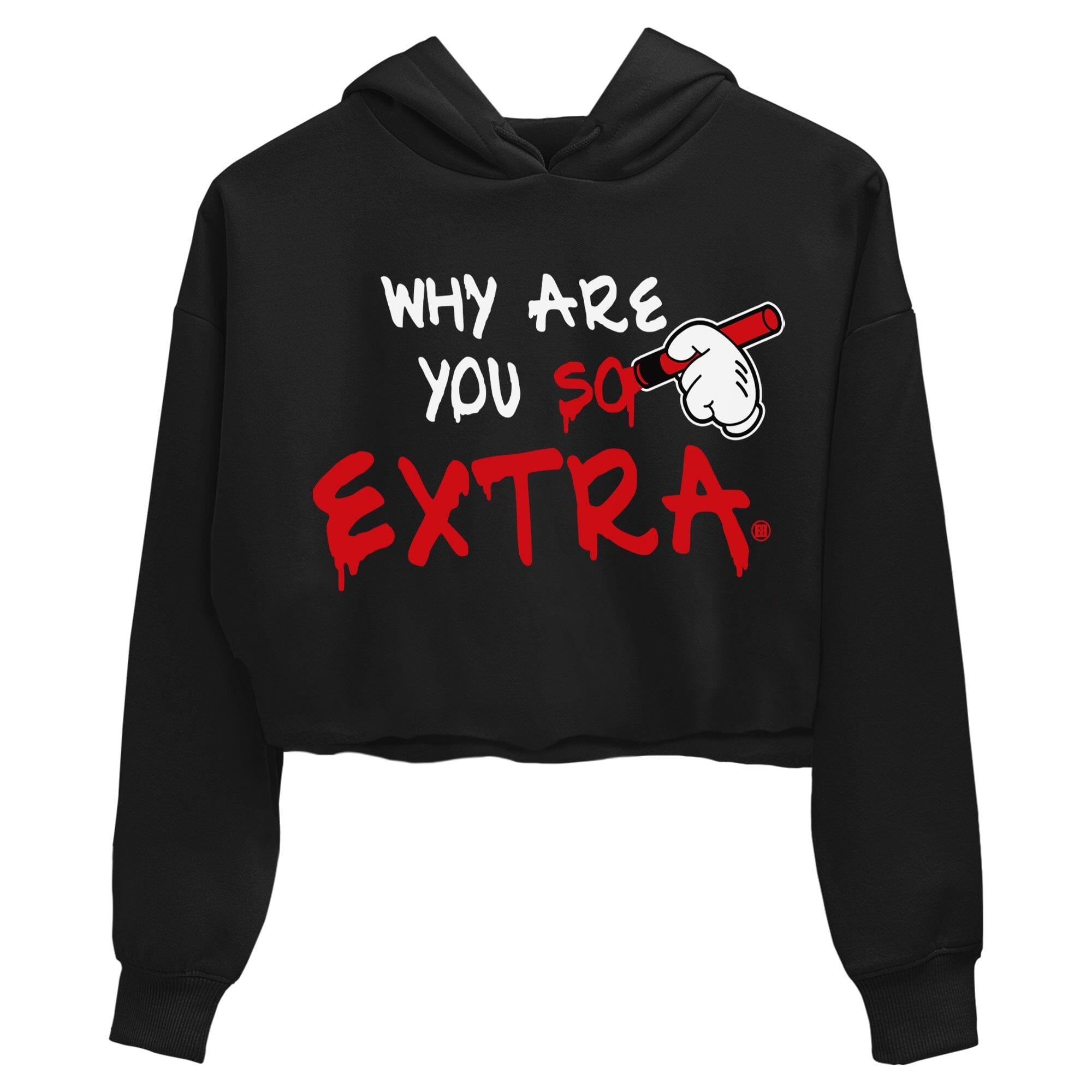 Why Are You So Extra Women's Tops - Air Jordan 5 Fire Red