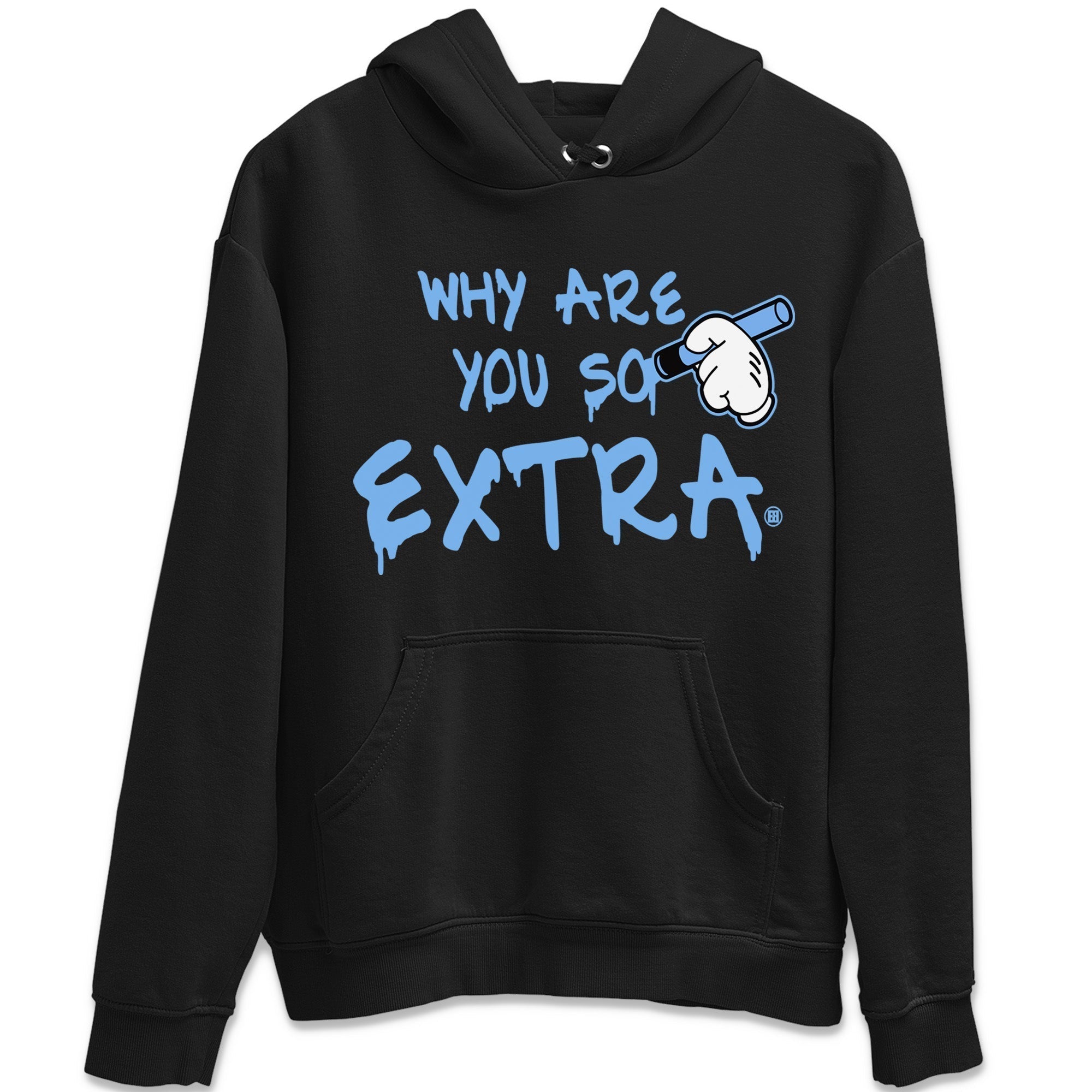 Why Are You So Extra Unisex Tops - Air Jordan 5 UNC