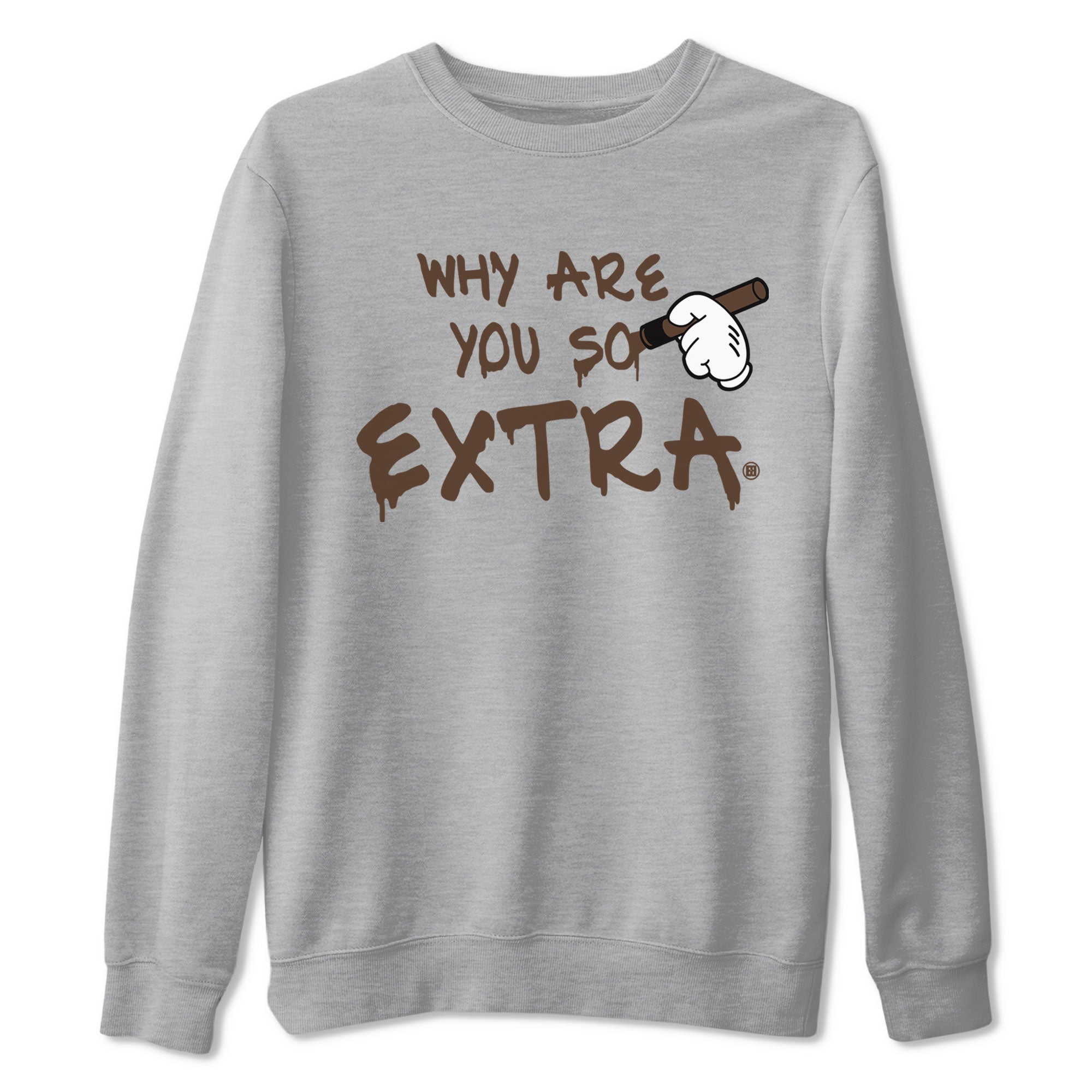 Why Are You So Extra snkmatch Tee - Dunk Cacao Wow