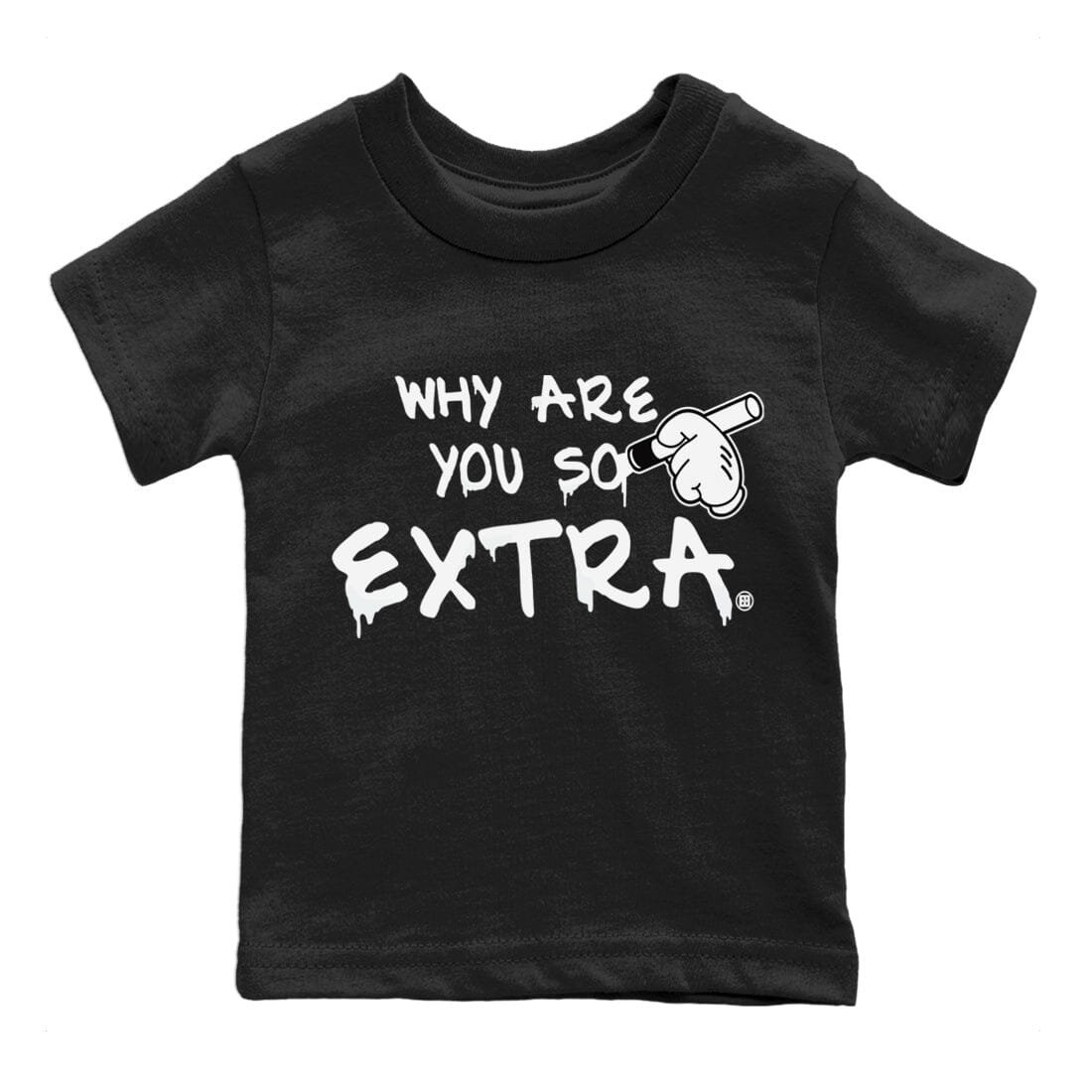 Why Are You So Extra Kids Tops - Dunk Panda
