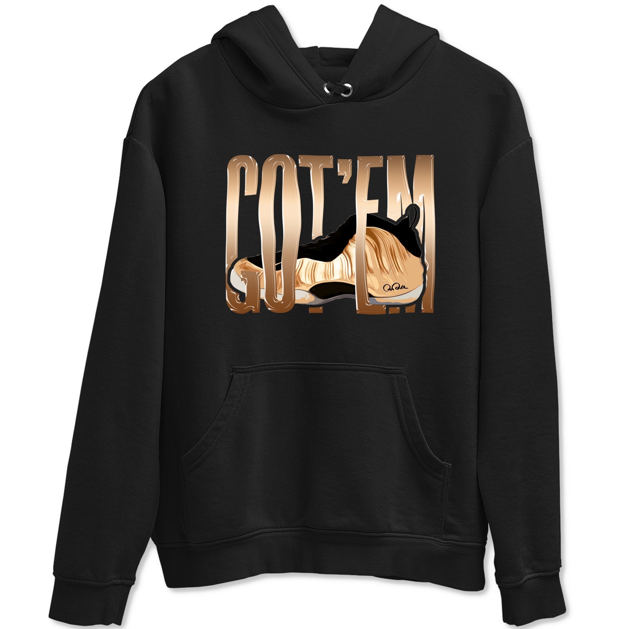 Wiggling Gotem snkmatch Tees - Air Foamposite One Metallic Copper