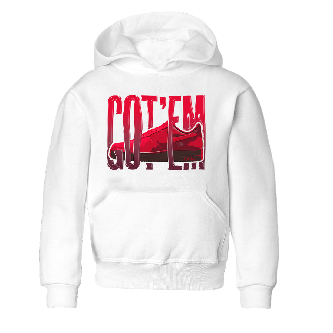 Wiggling Gotem snkmatch Tees Kids - Air Force 1 Layers Of Love