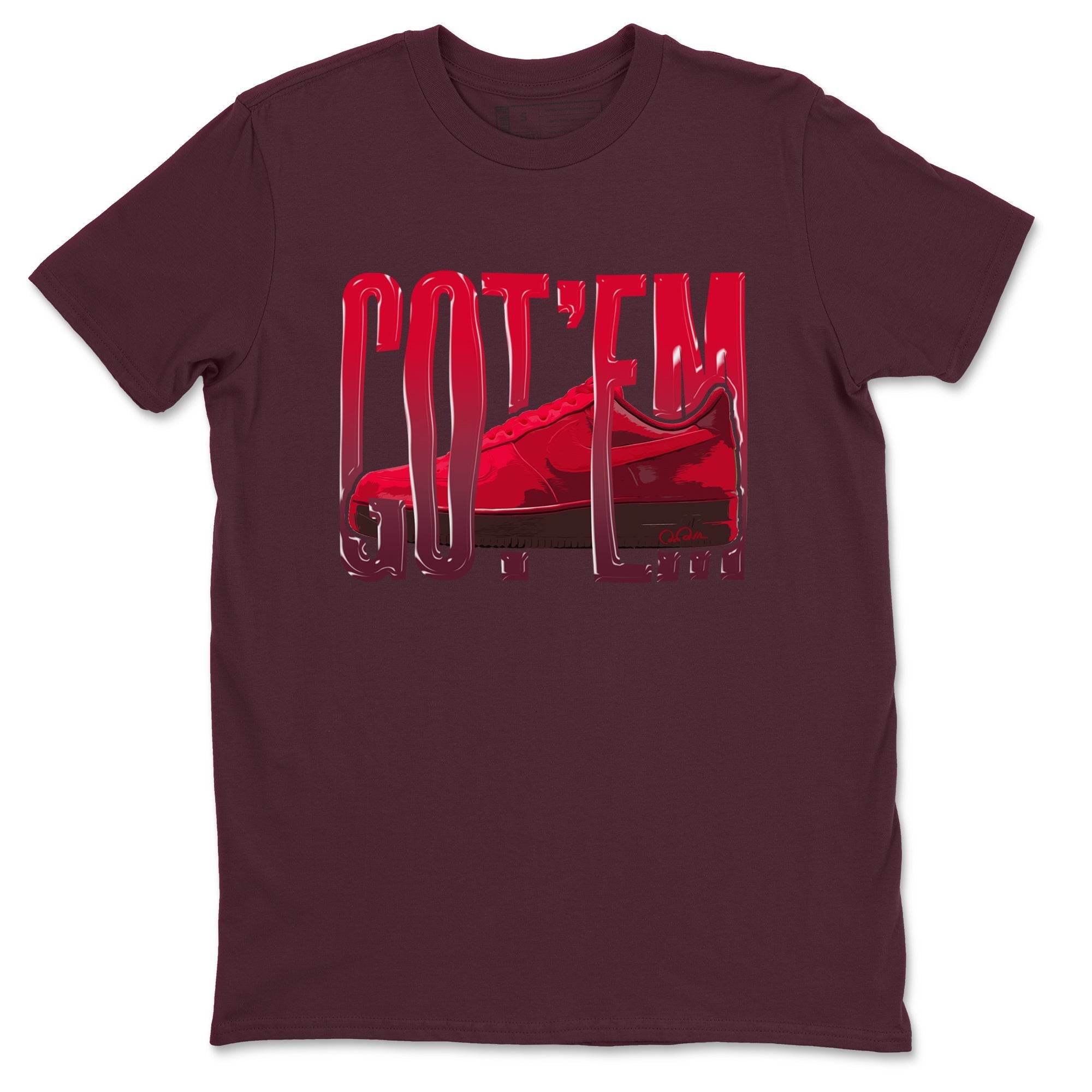 Wiggling Gotem snkmatch Tees - Air Force 1 Layers Of Love