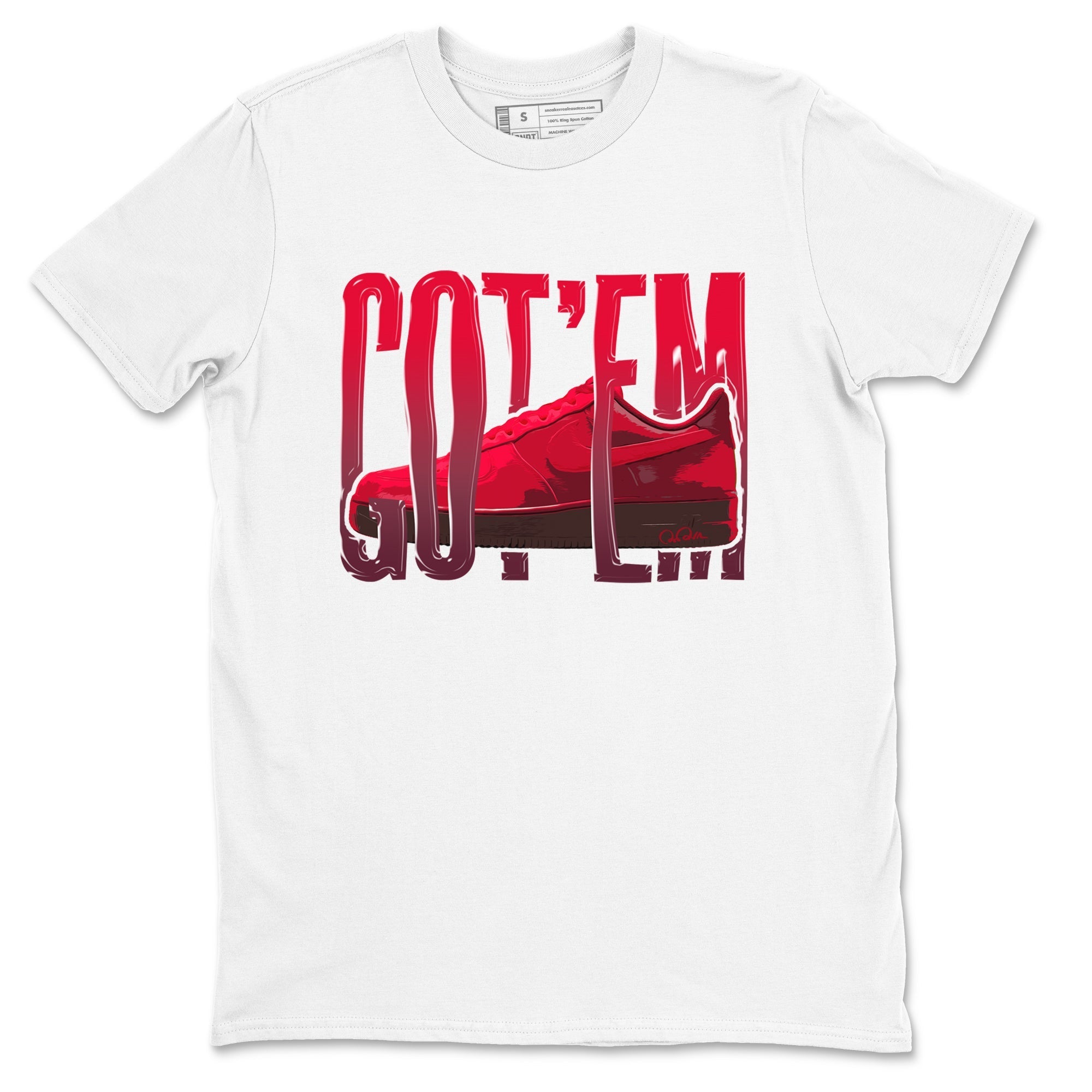 Wiggling Gotem snkmatch Tees - Air Force 1 Layers Of Love