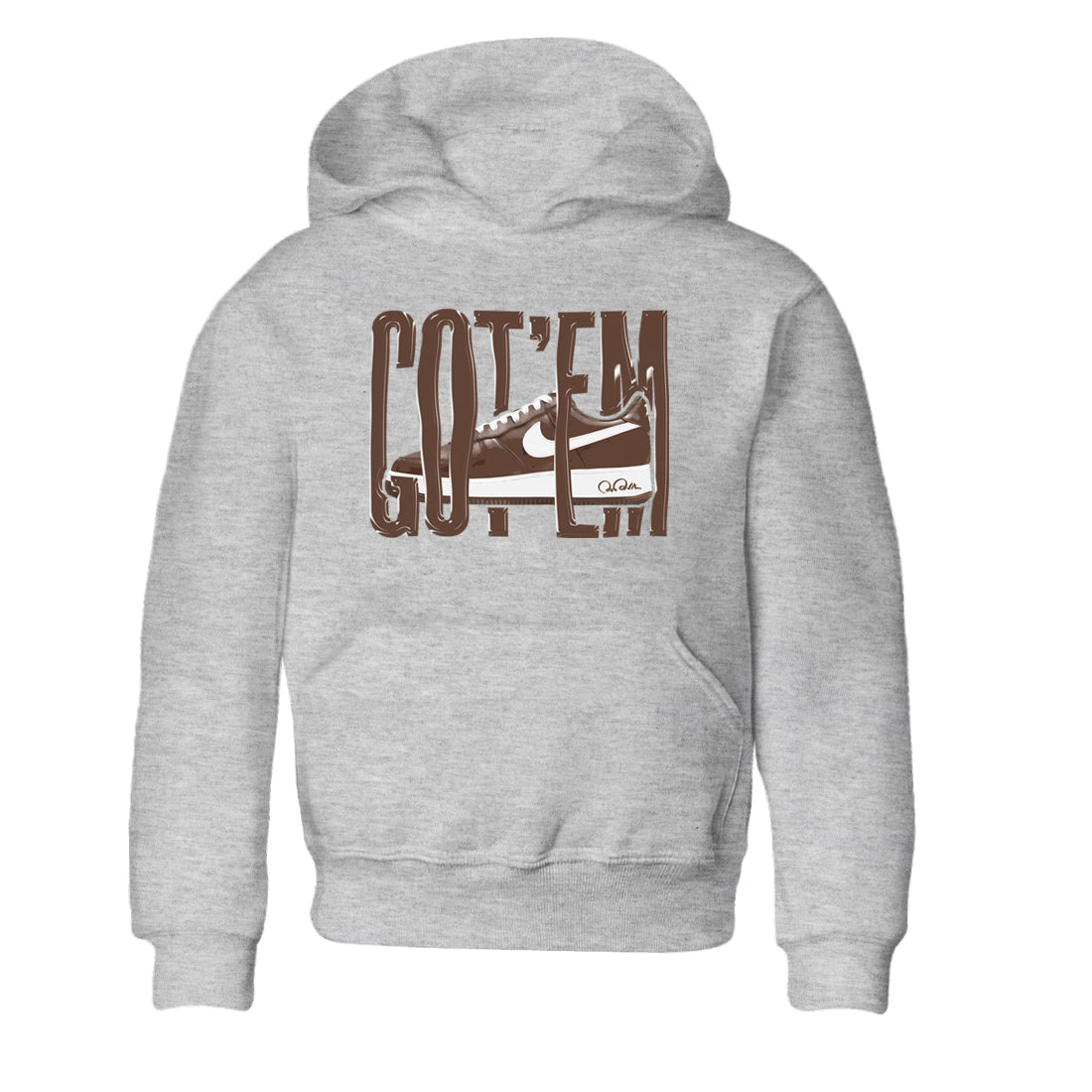 Wiggling Gotem snkmatch Tee Kids - Air Force 1 Chocolate