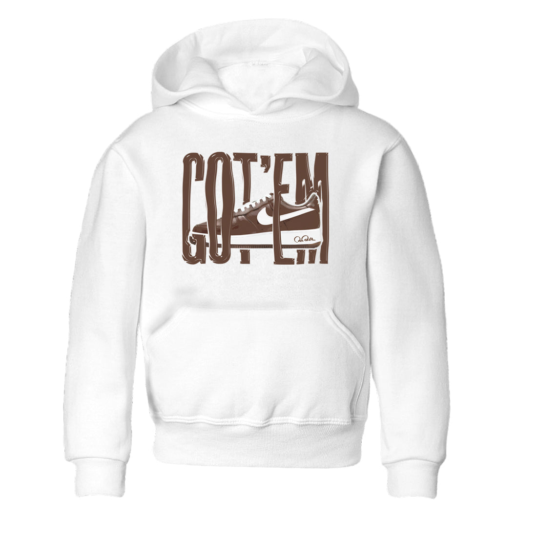 Wiggling Gotem snkmatch Tee Kids - Air Force 1 Chocolate