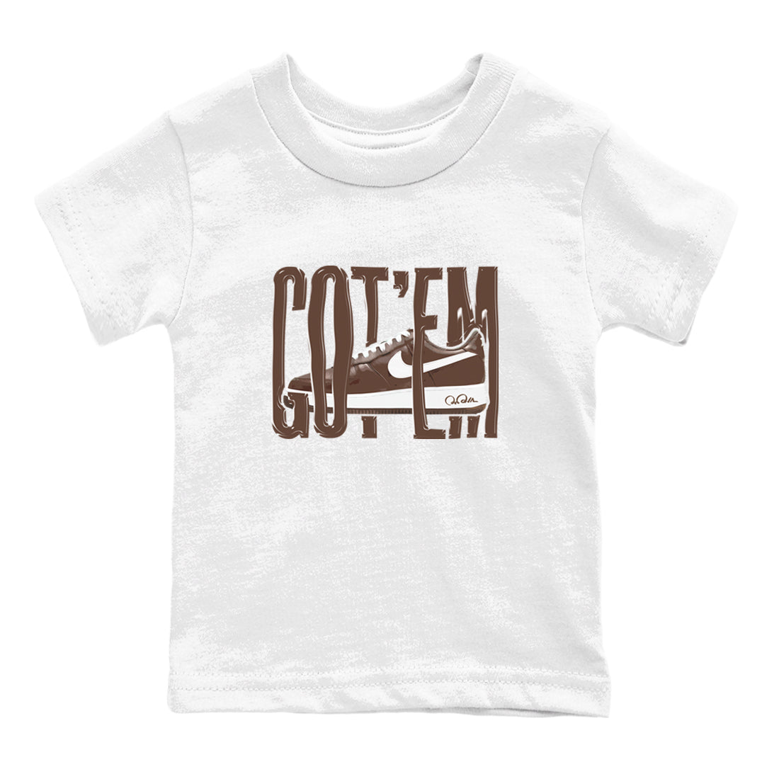 Wiggling Gotem snkmatch Tee Kids - Air Force 1 Chocolate
