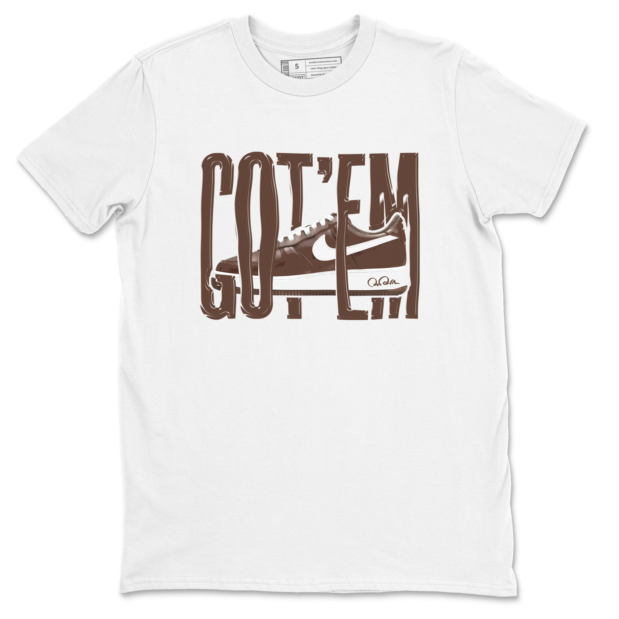 Wiggling Gotem snkmatch Tee -Air Force 1 Chocolate