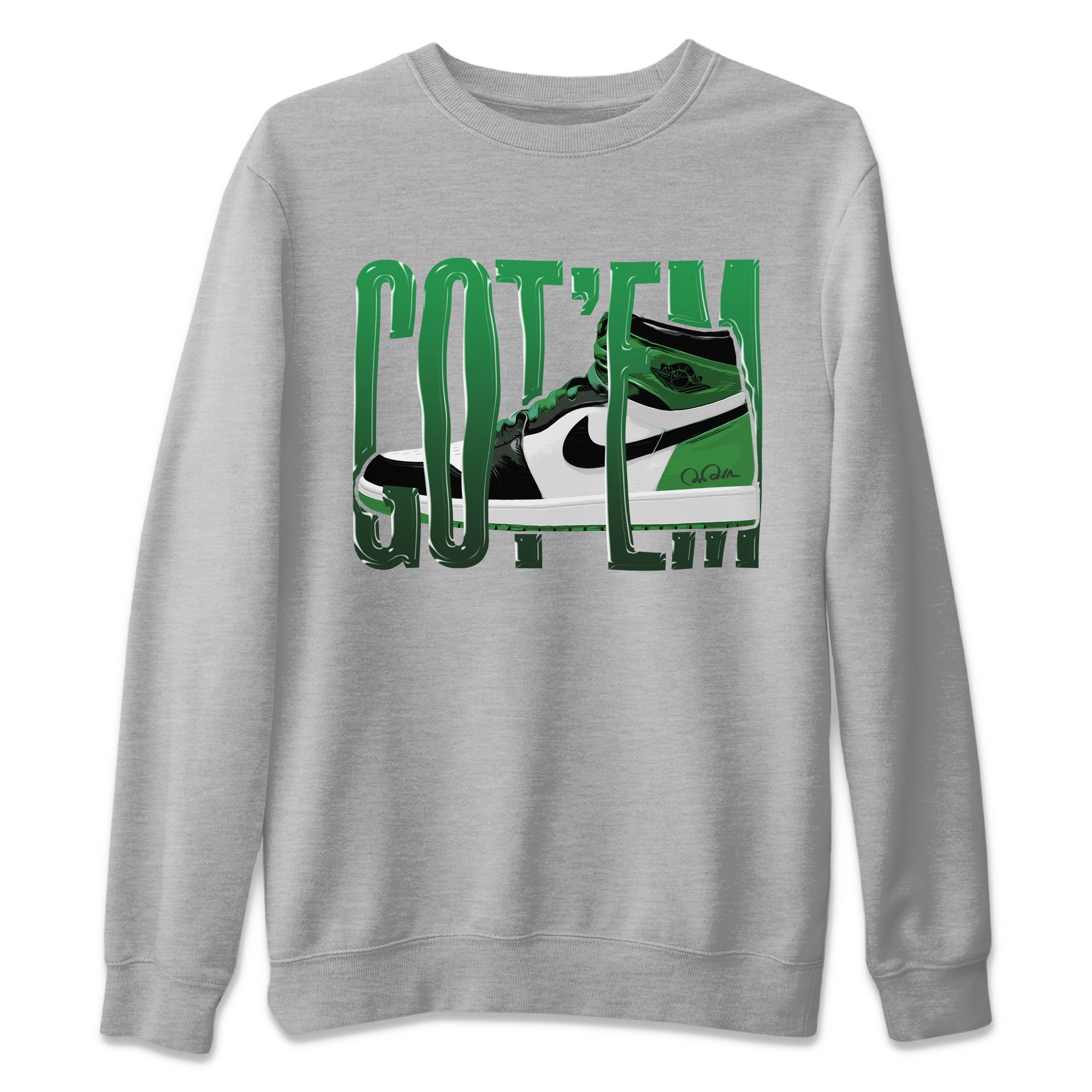 Wiggling Gotem Unisex Tops - Air Jordan 1 Celtics