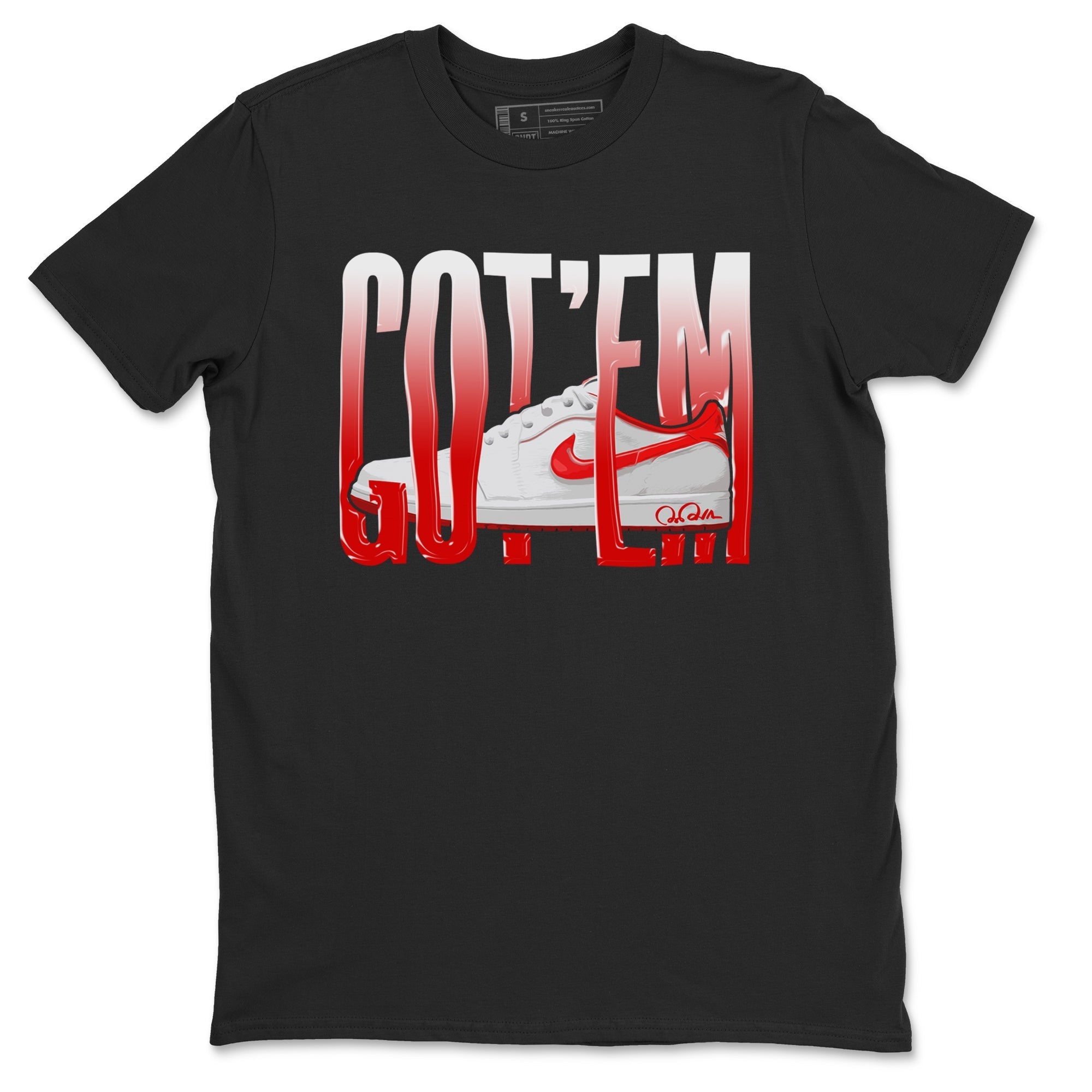 Wiggling Gotem snkmatch Tee - Air Jordan 1 University Red