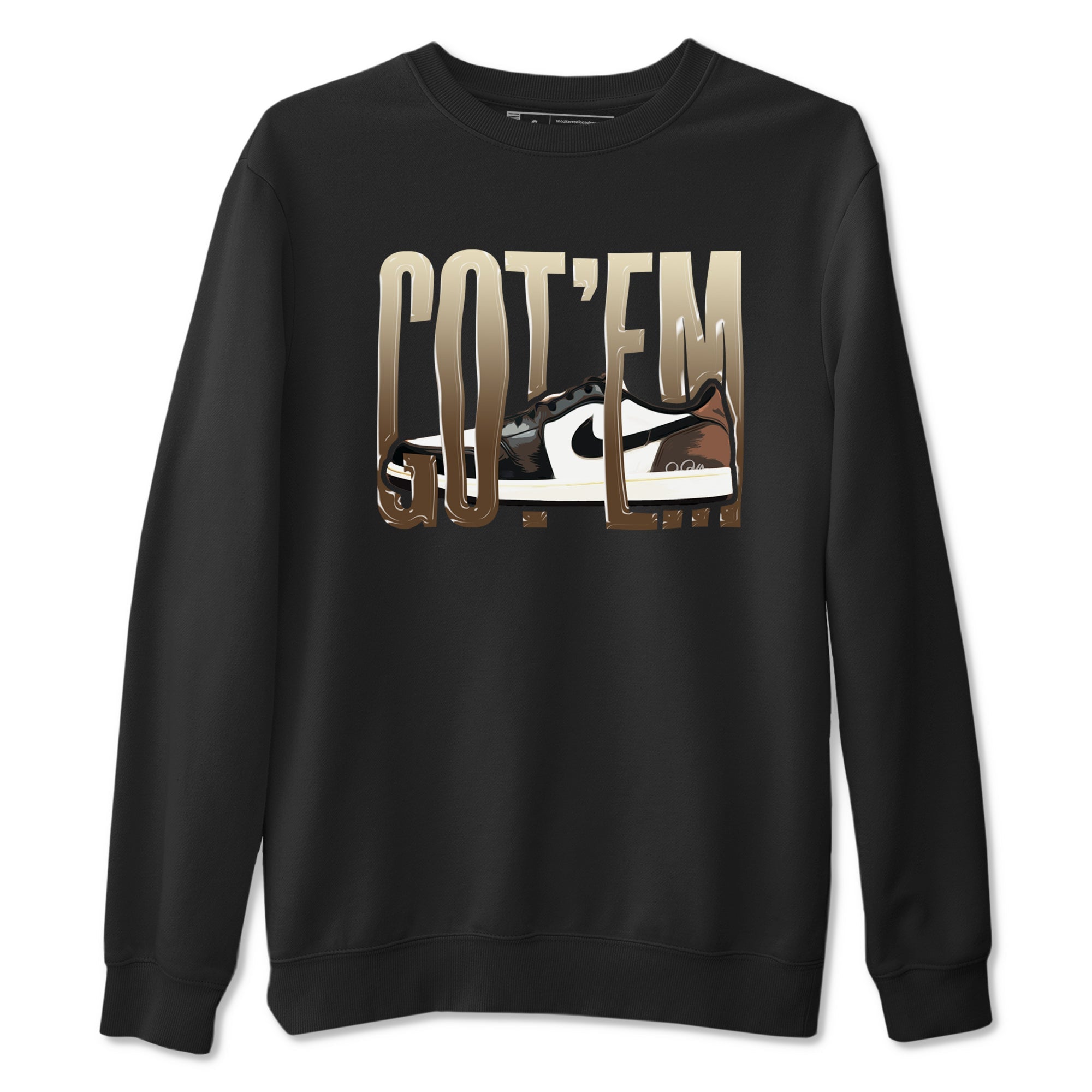 Wiggling Gotem snkmatch Tees - Air Jordan 1 Mocha