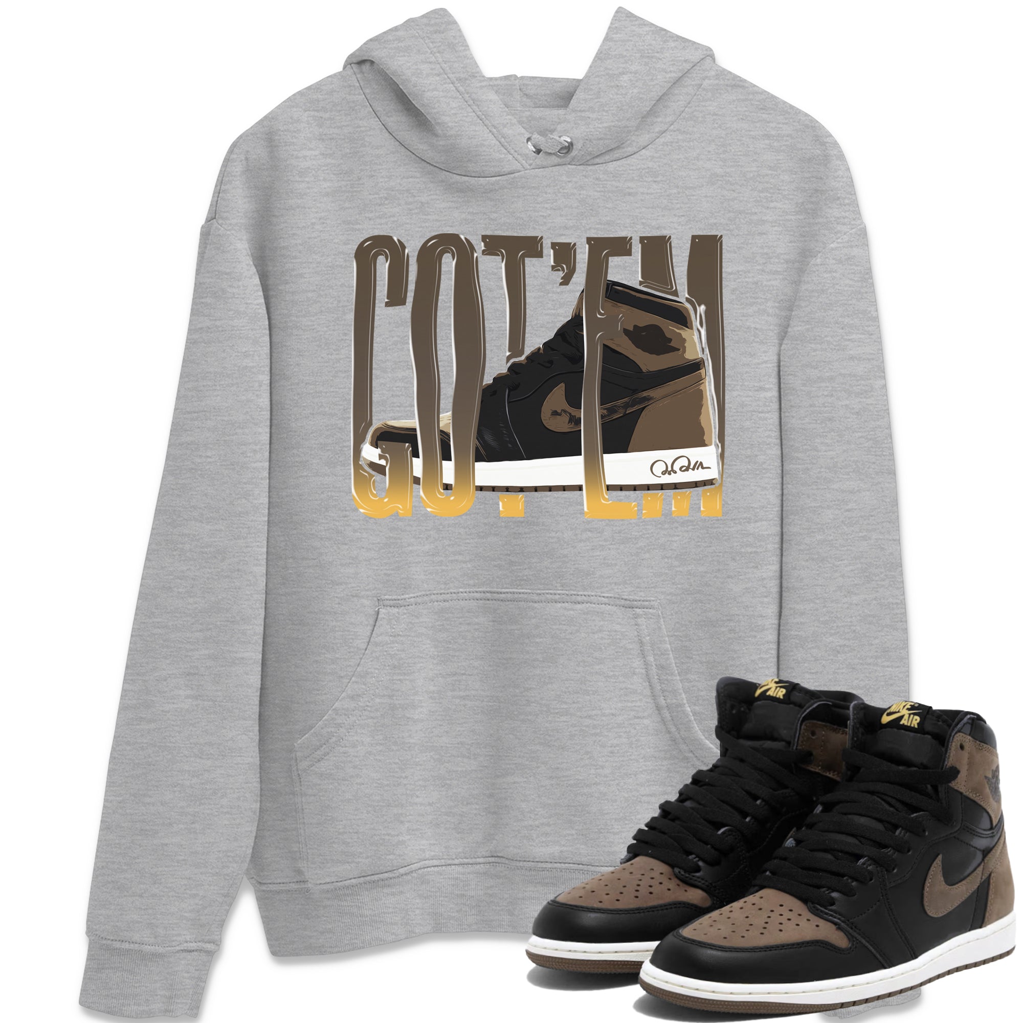 Wiggling Gotem snkmatch Tee - Air Jordan 1 Palomino