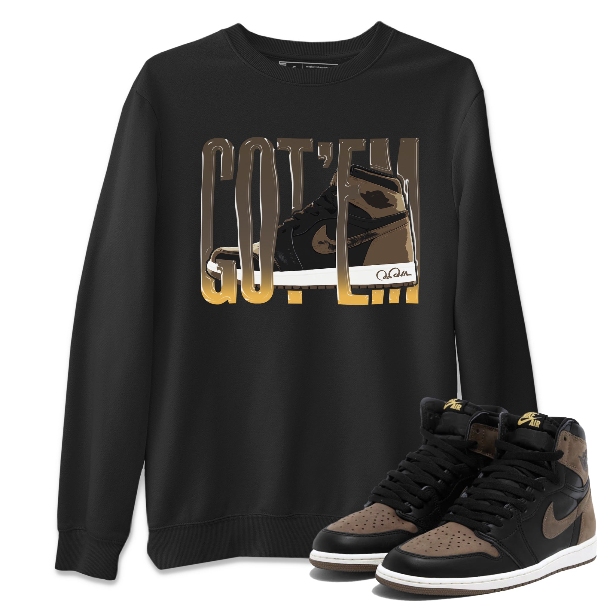 Wiggling Gotem snkmatch Tee - Air Jordan 1 Palomino