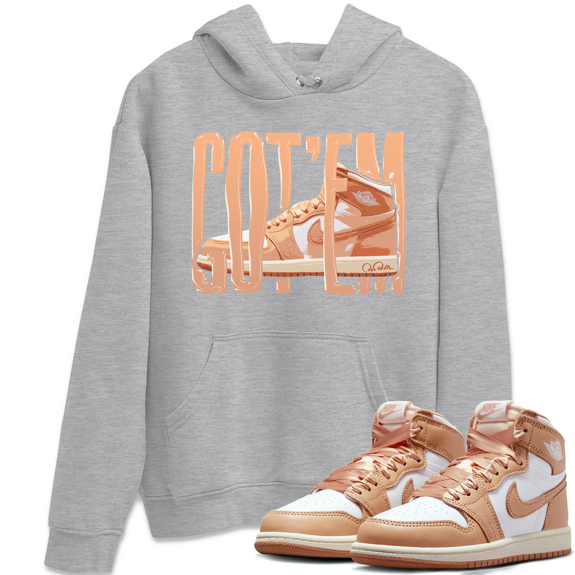 Wiggling Gotem snkmatch Tee - Air Jordan 1 Praline