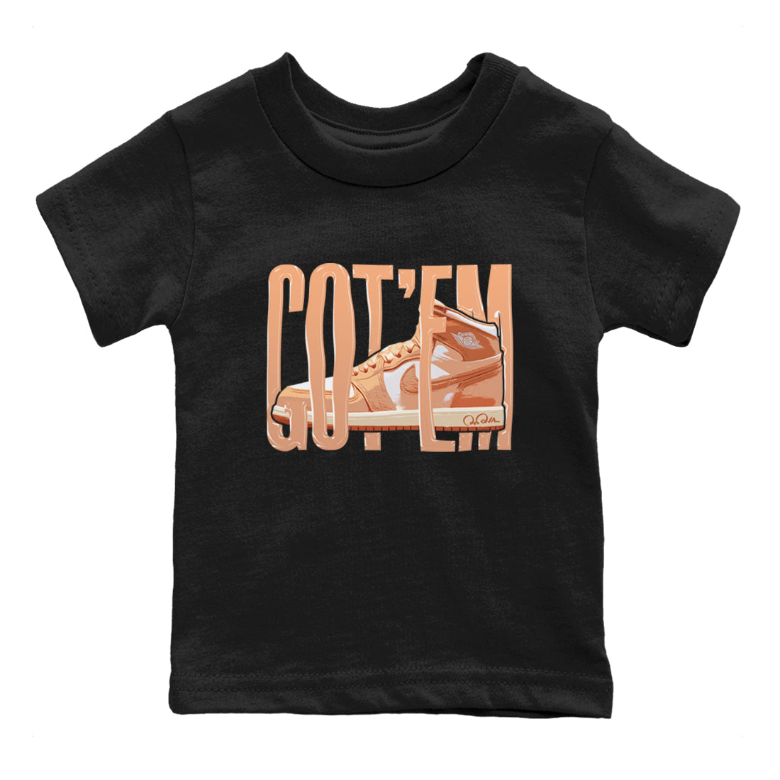 Wiggling Gotem snkmatch Tee Kids - Air Jordan 1 Praline