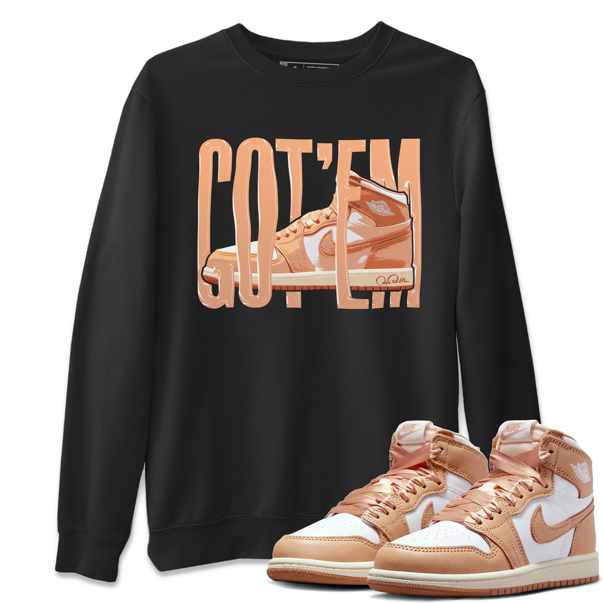 Wiggling Gotem snkmatch Tee - Air Jordan 1 Praline