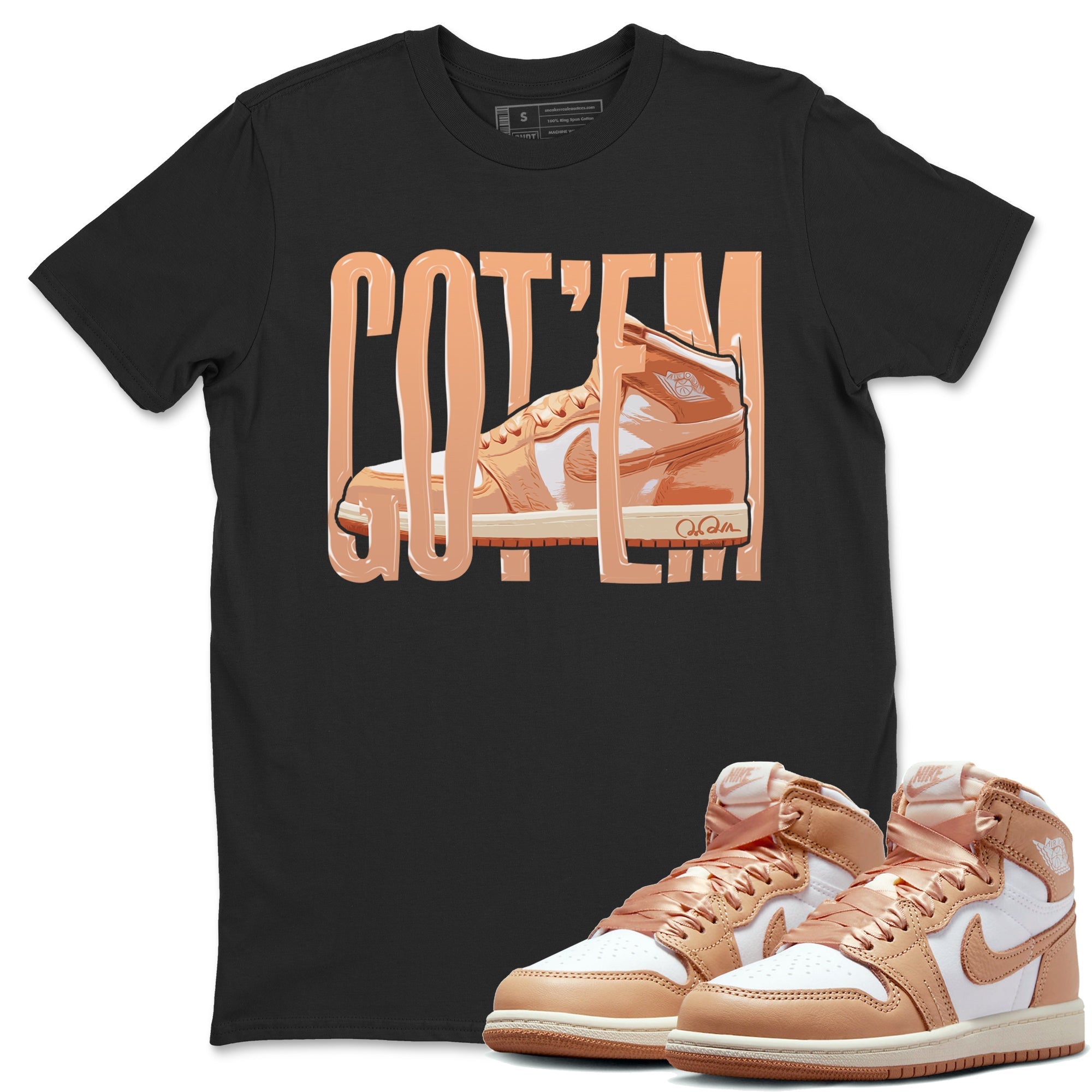 Wiggling Gotem snkmatch Tee - Air Jordan 1 Praline