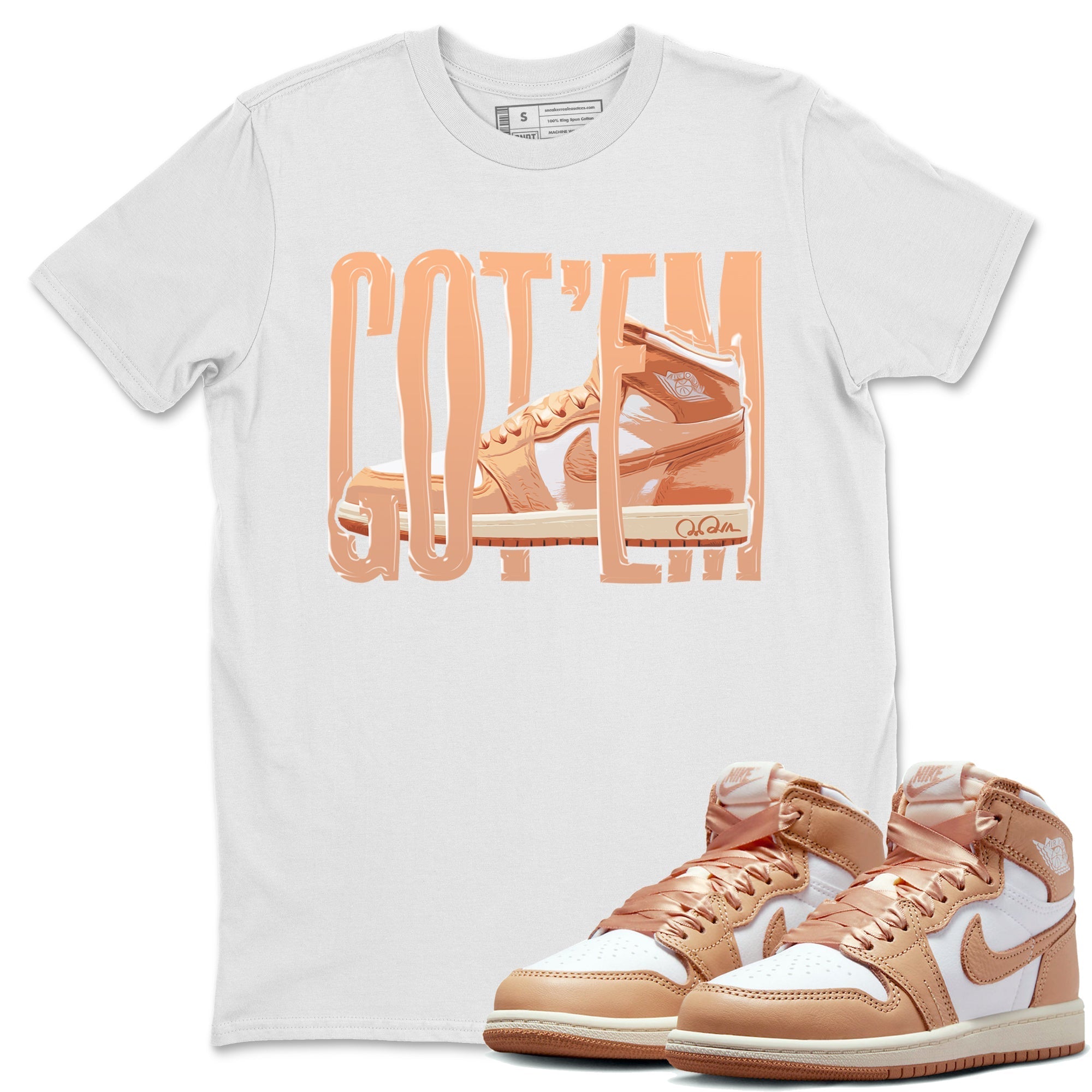 Wiggling Gotem snkmatch Tee - Air Jordan 1 Praline