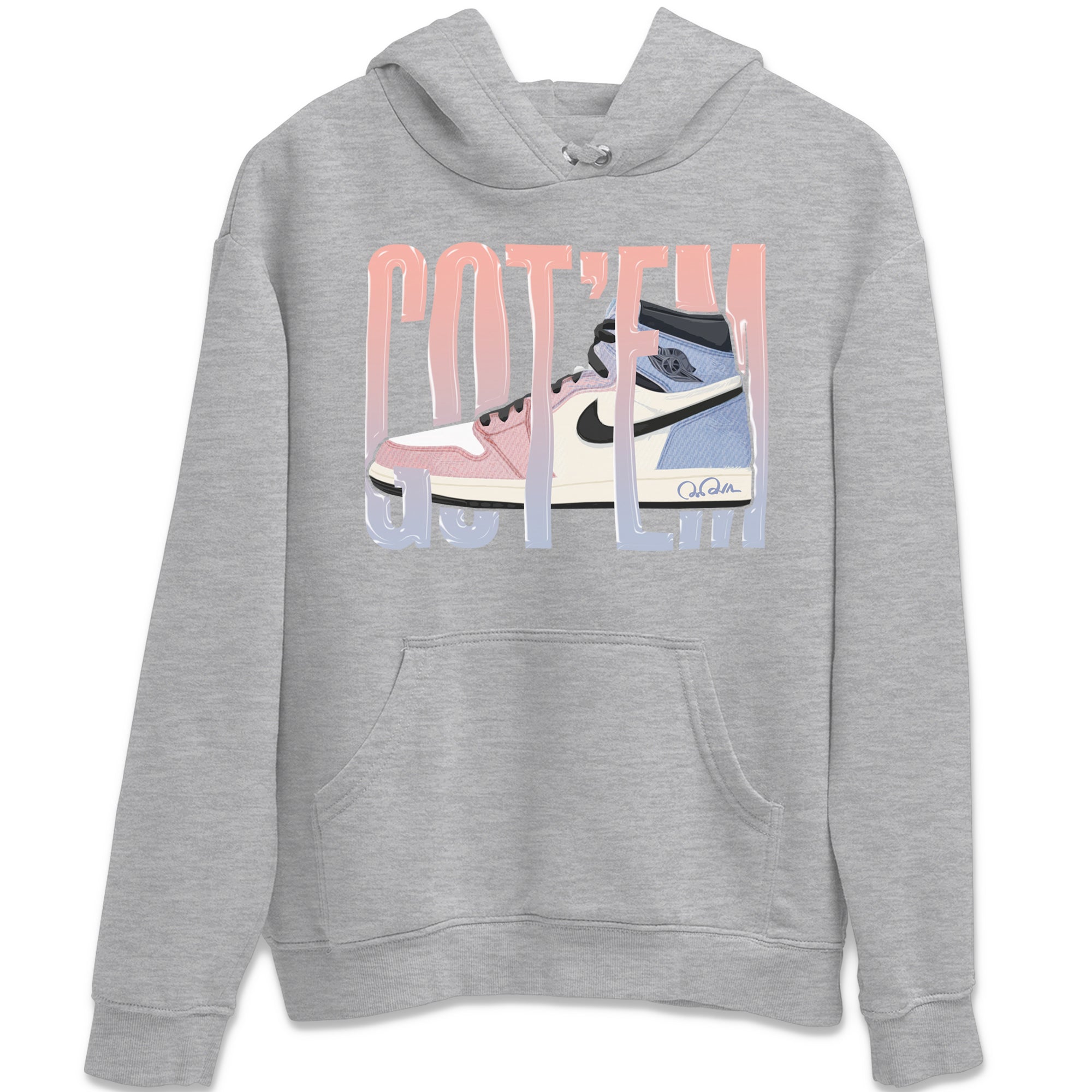 Wiggling Gotem Unisex Tops - Air Jordan 1 Skyline