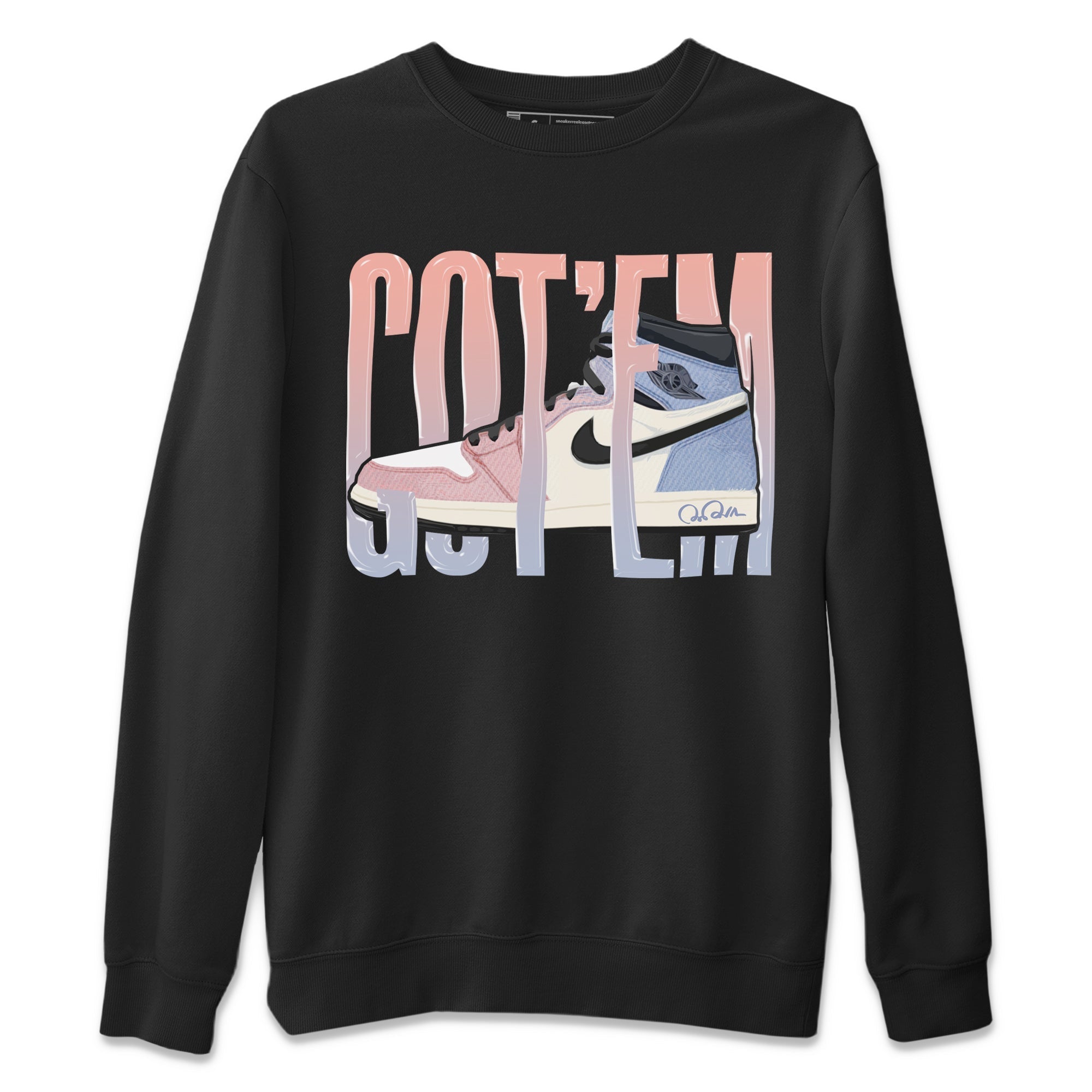 Wiggling Gotem Unisex Tops - Air Jordan 1 Skyline