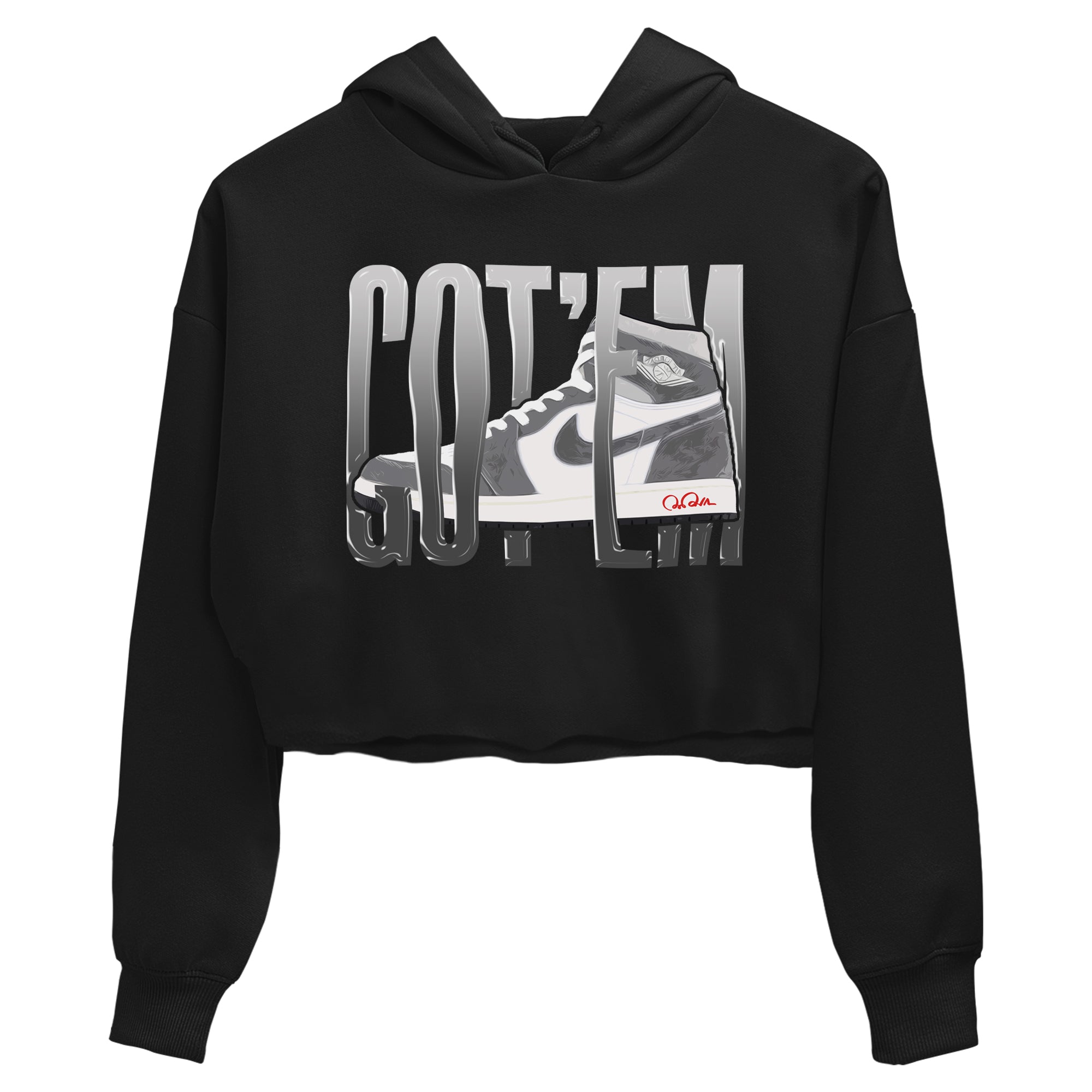 Wiggling Gotem Women's Tops - Air Jordan 1 Washed Heritage